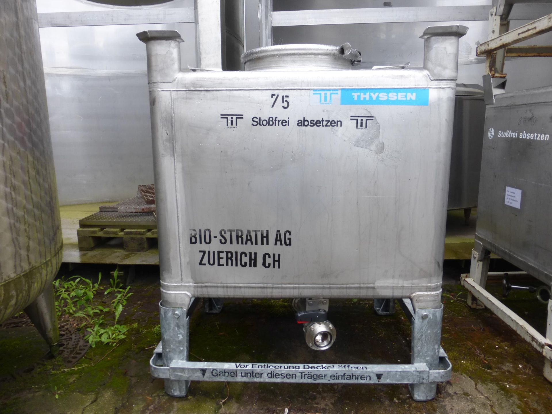 Transportbeh&auml;lter aus Edelstahl (V2A) (1)