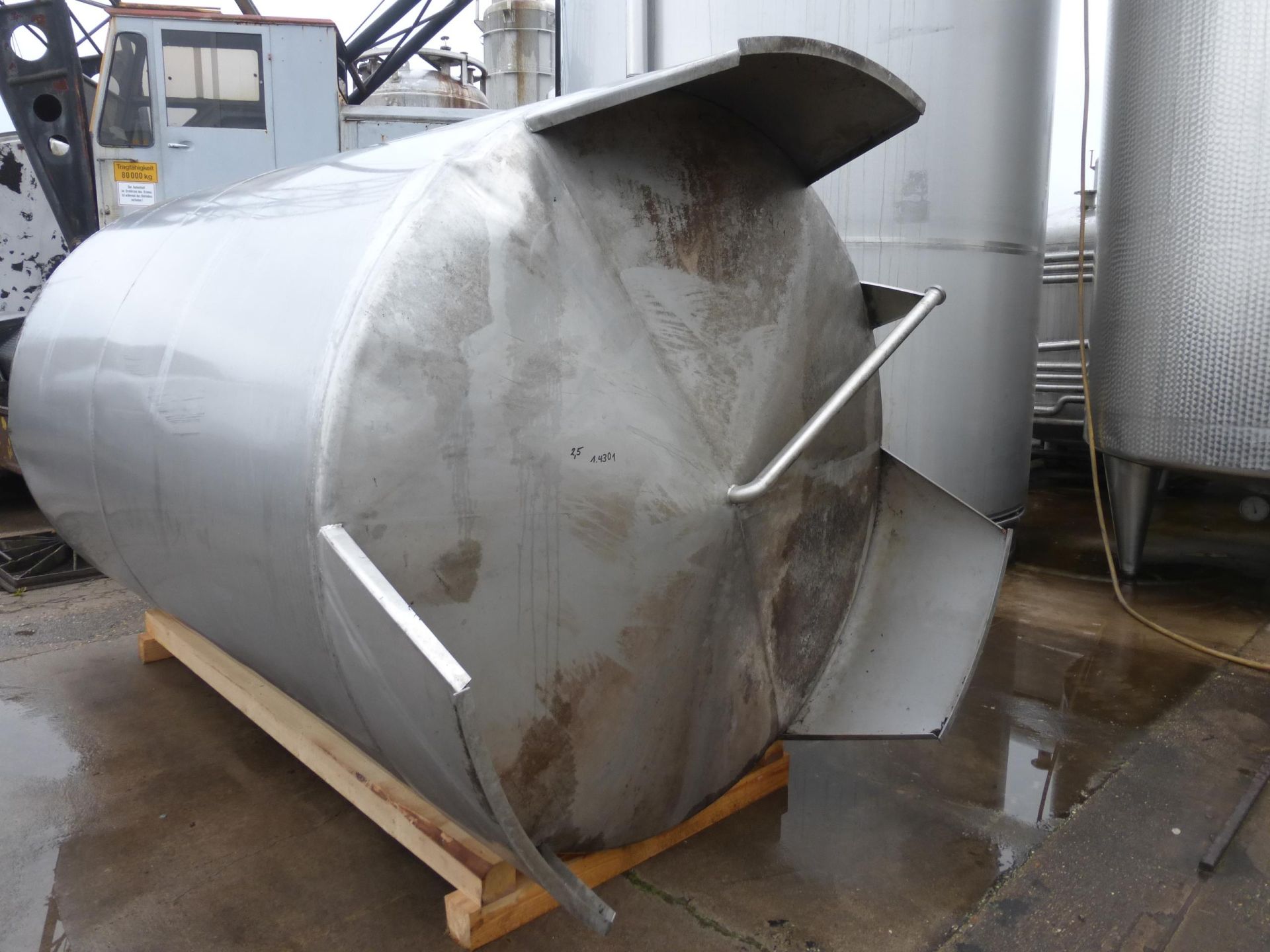 R&uuml;hrwerksbeh&auml;lter aus Edelstahl (V2A), WSt. 1.4301 (1)