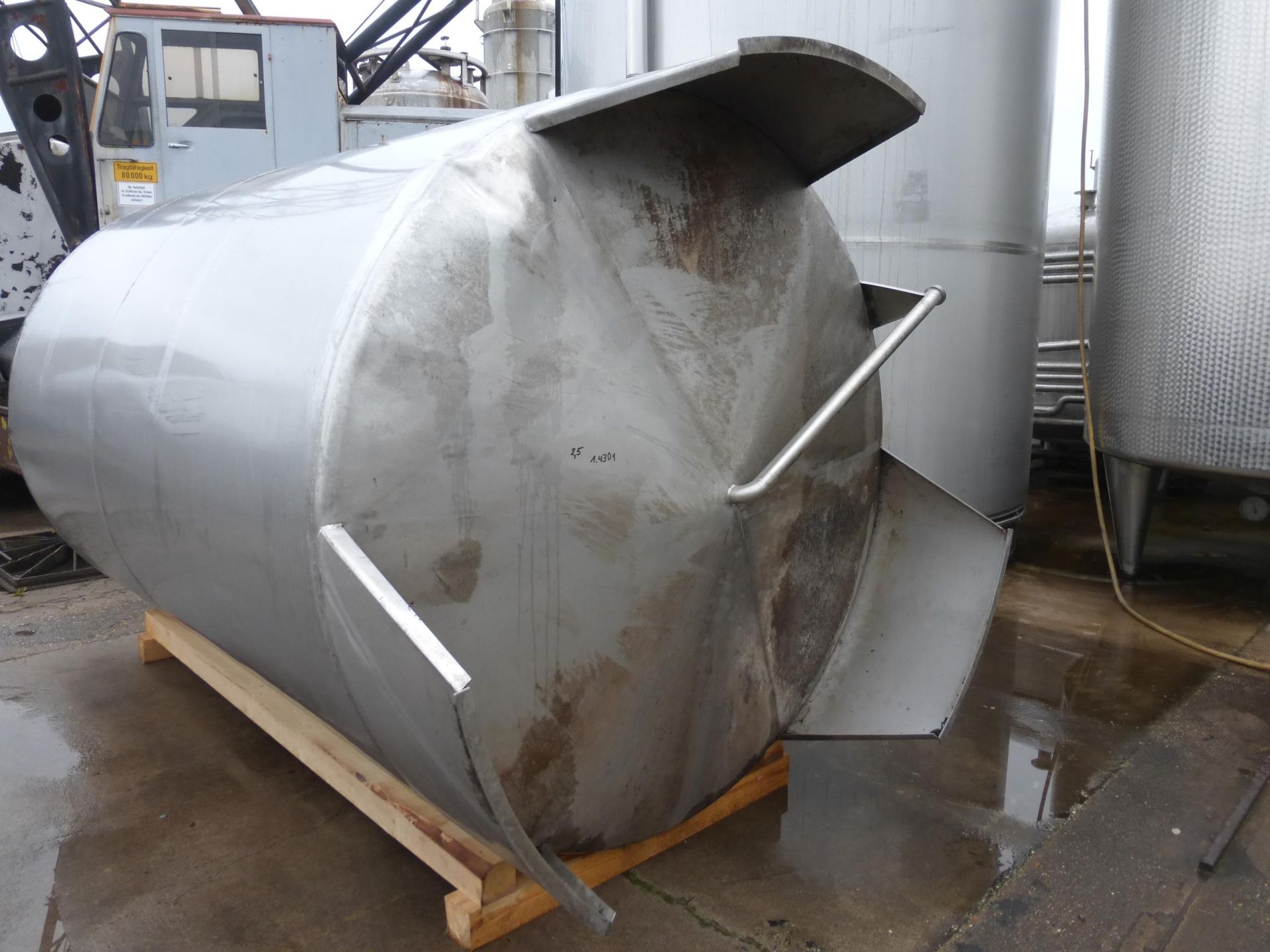 R&uuml;hrwerksbeh&auml;lter aus Edelstahl (V2A), WSt. 1.4301 (1)