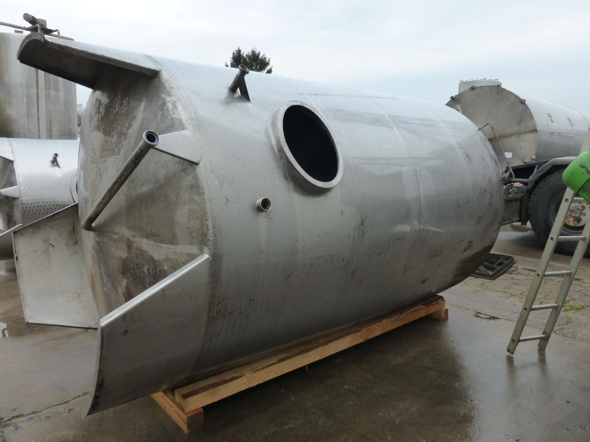 Rührwerksbehälter aus Edelstahl (V2A), WSt. 1.4301 (2)