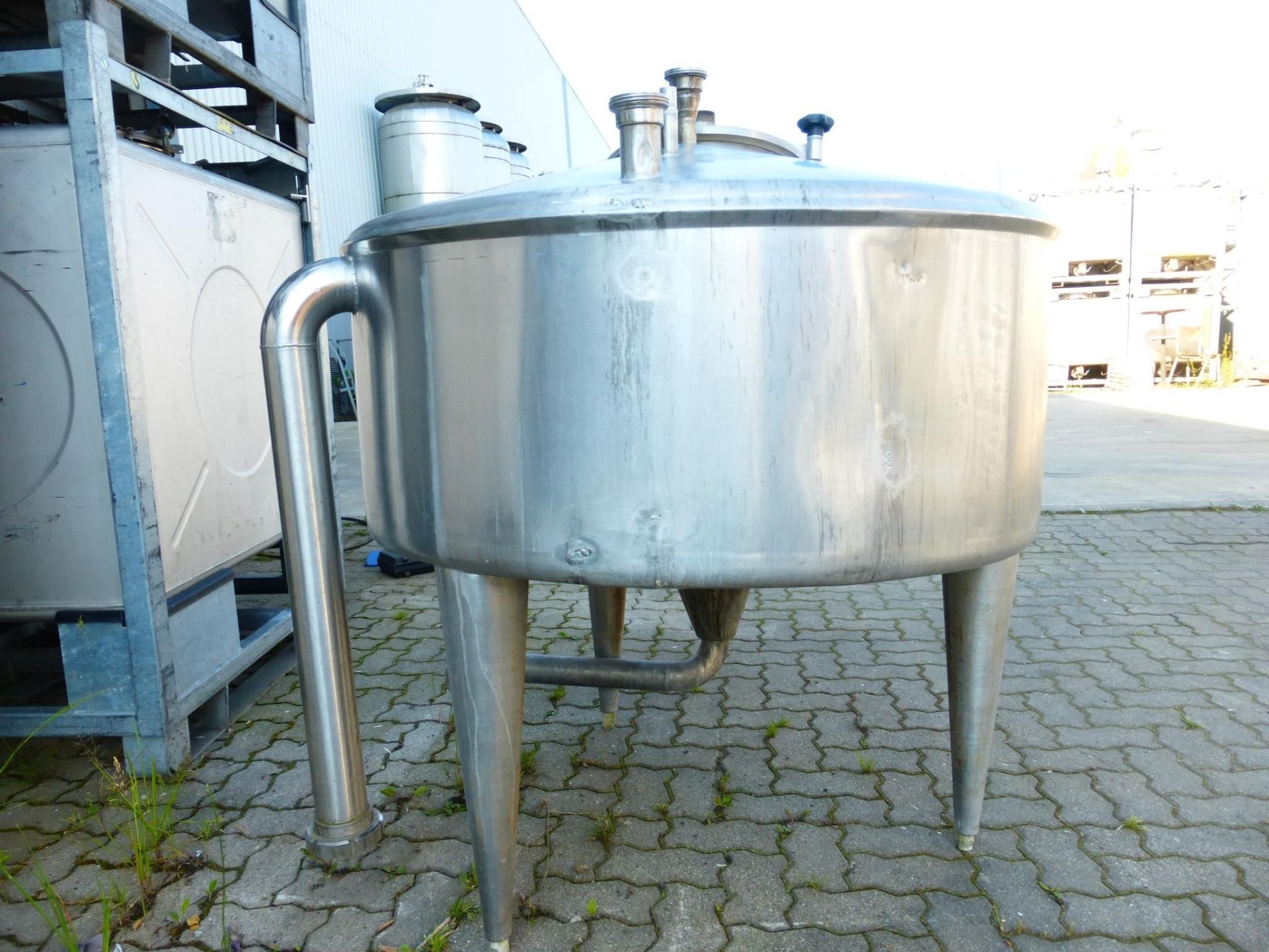 Lagerbehälter aus Edelstahl (V2A), WSt. 1.4301 (3)