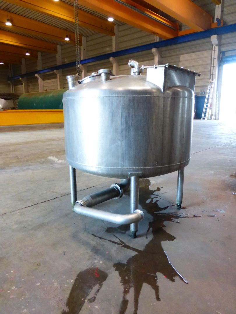 Lagerbehälter aus Edelstahl (V2A) (3)