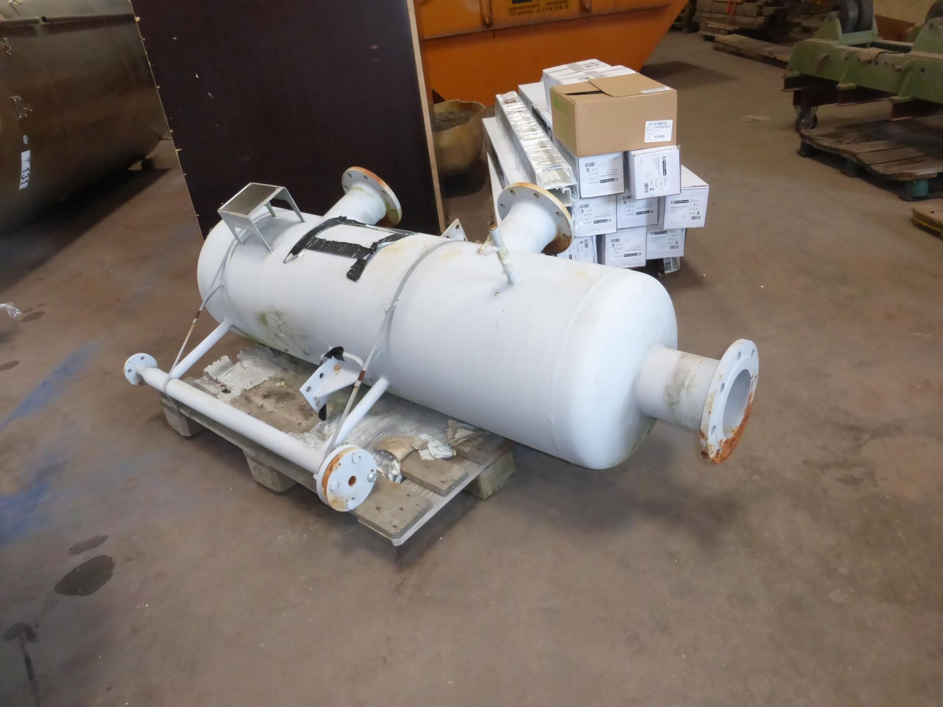 Druckbeh&auml;lter aus Stahl, - ungebraucht - (1)