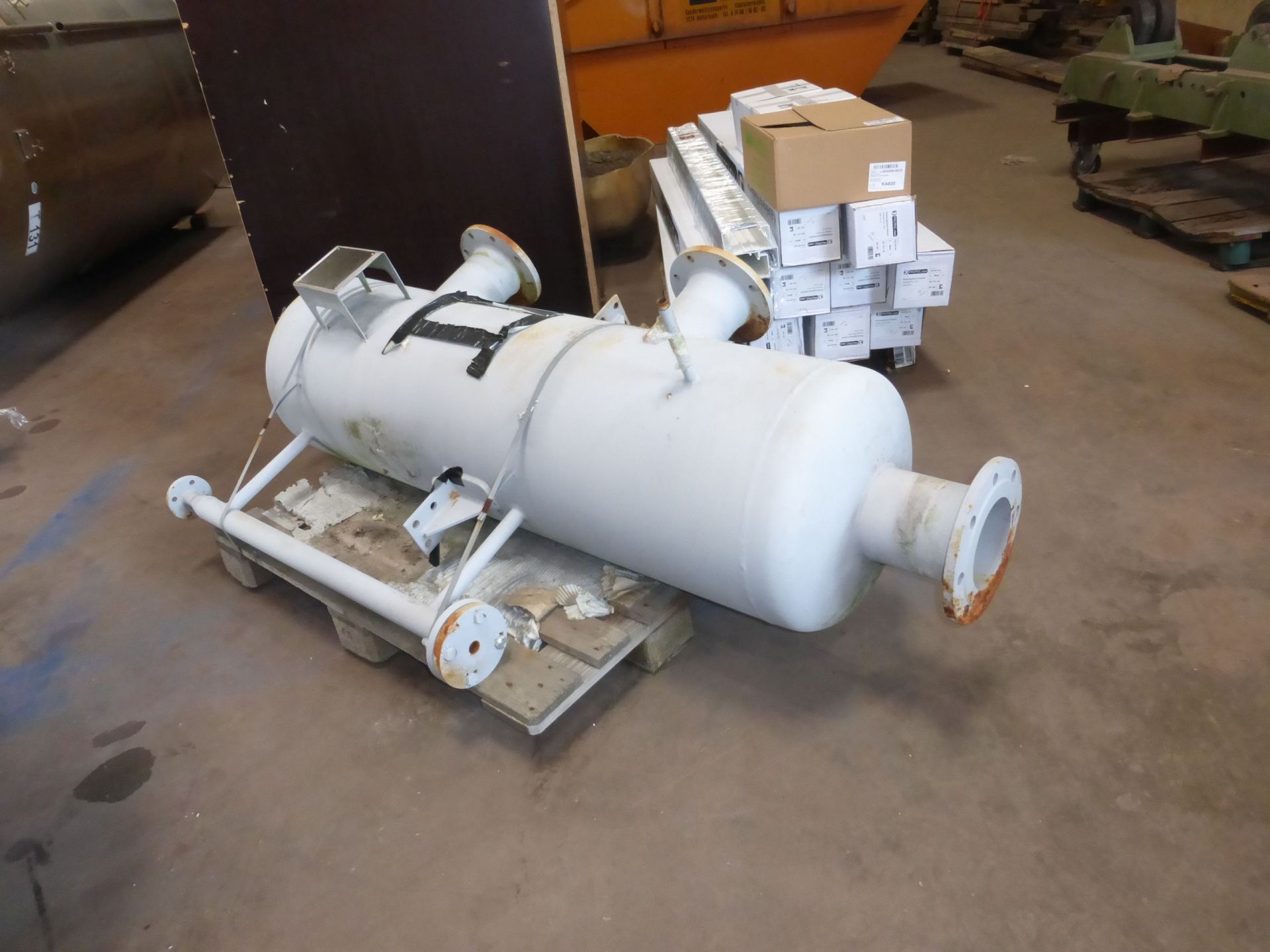 Druckbehälter aus Stahl, - ungebraucht - (4)