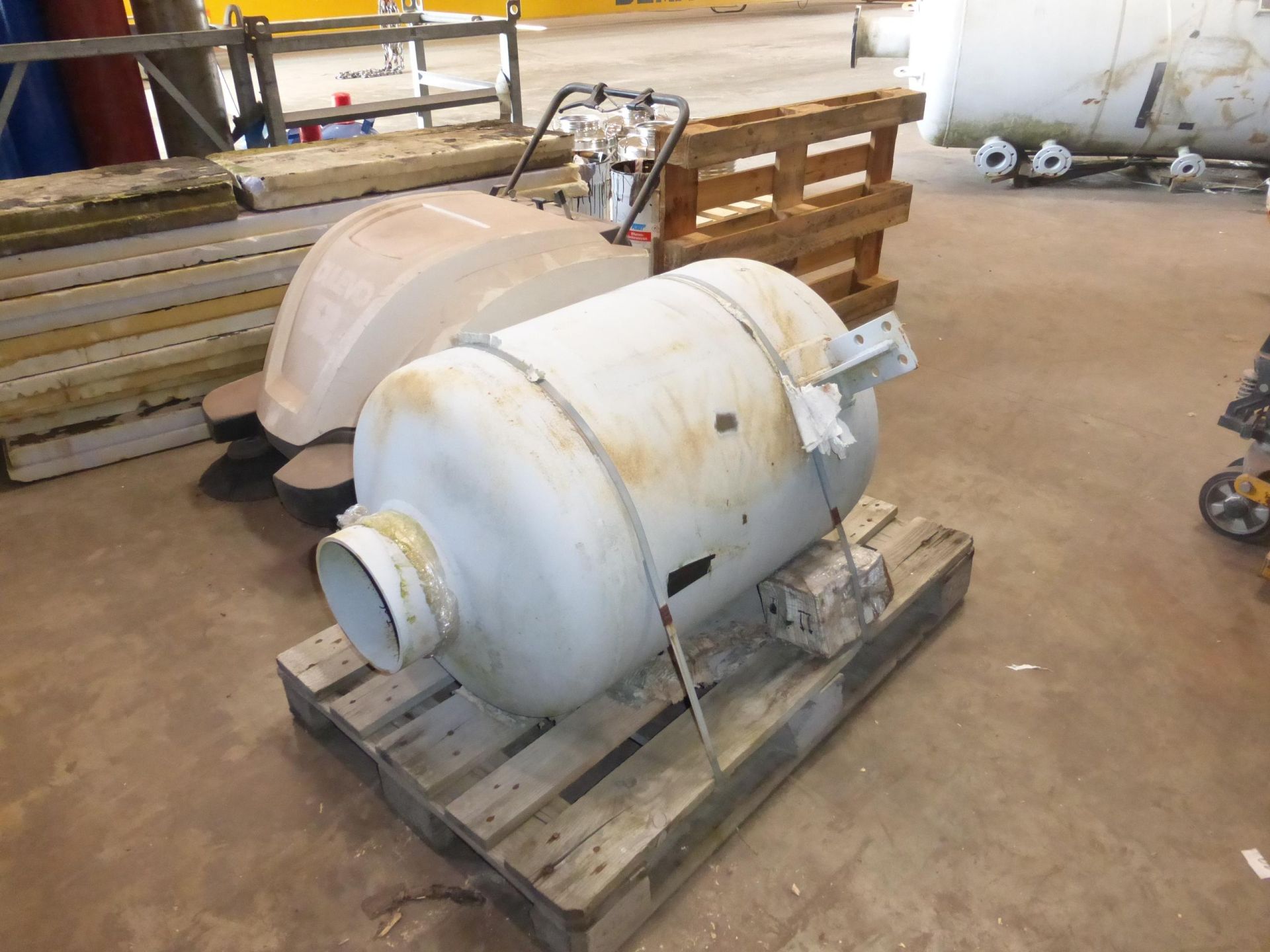 Lagerbeh&auml;lter aus Stahl, - ungebraucht - (1)