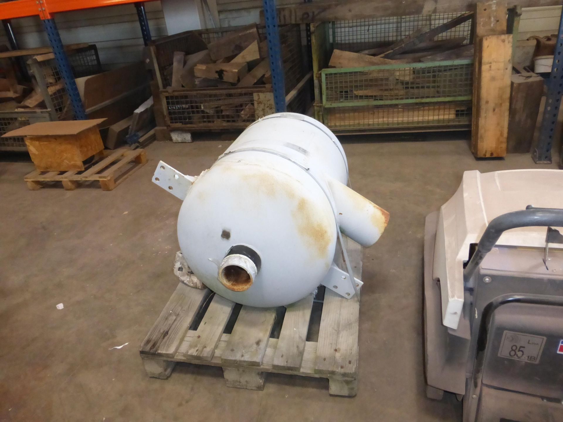 Lagerbehälter aus Stahl, - ungebraucht - (2)