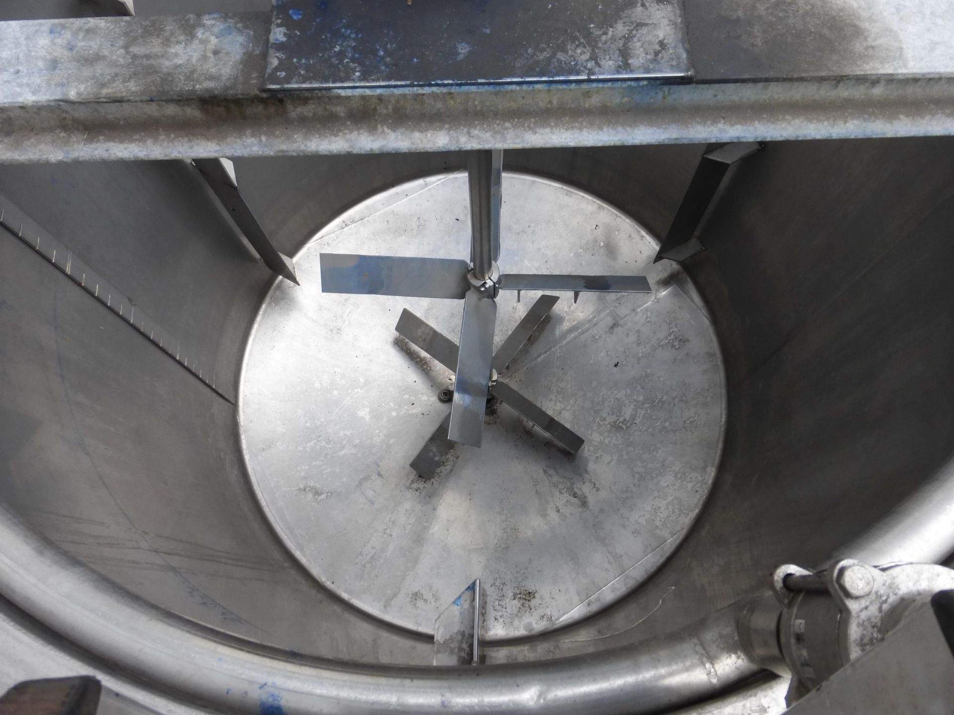 Rührwerkbehälter aus Edelstahl (V2A), WSt. 1.4301 (3)