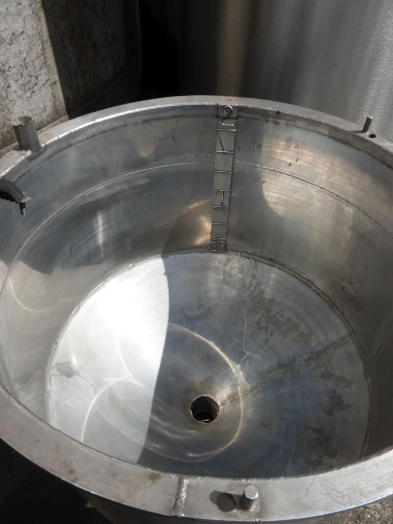 Lagerbehälter aus Edelstahl (V2A), oben offen (2)