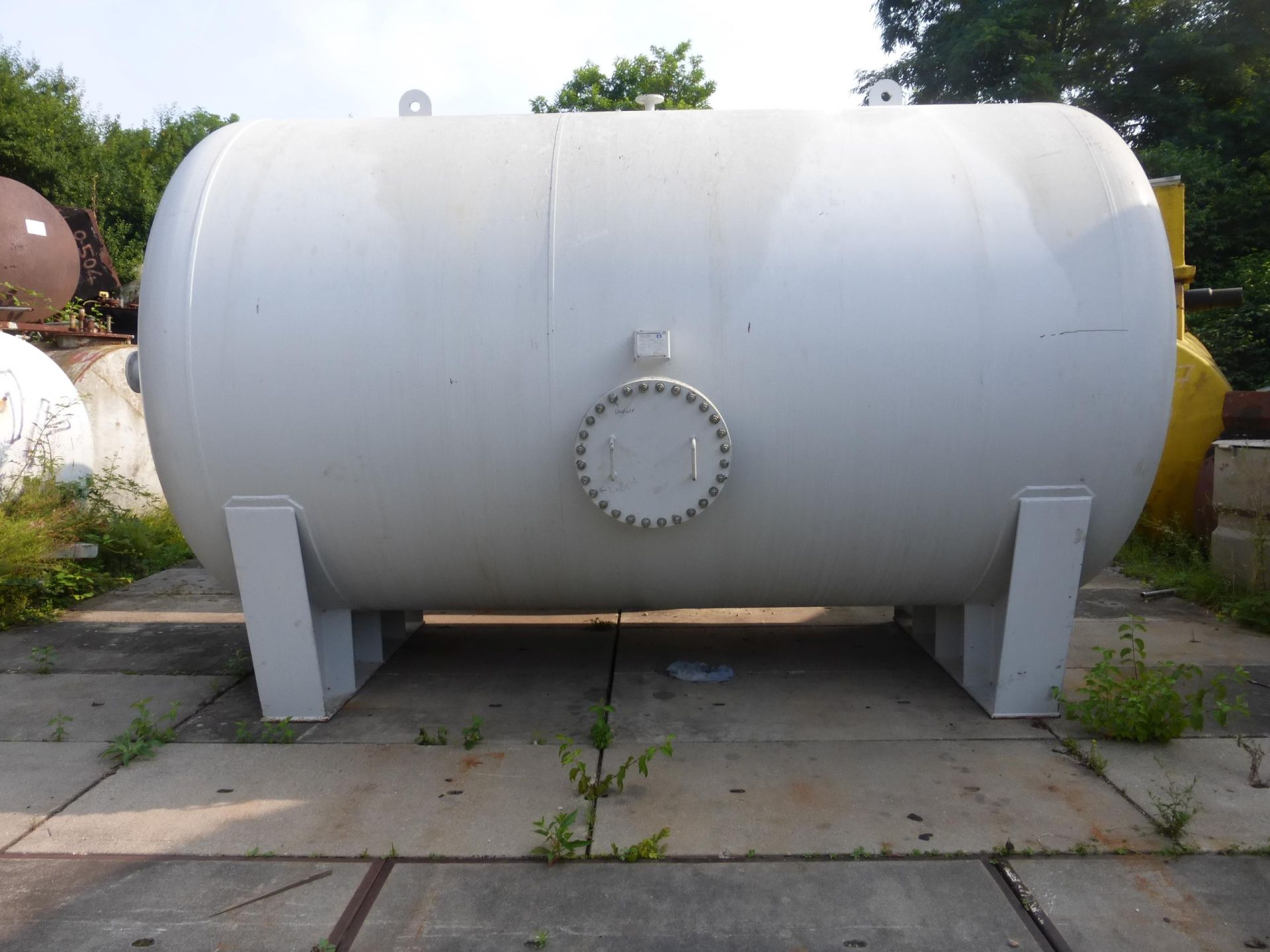 Druckbeh&auml;lter aus Stahl, ehem. Druckluftbeh&auml;lter (1)