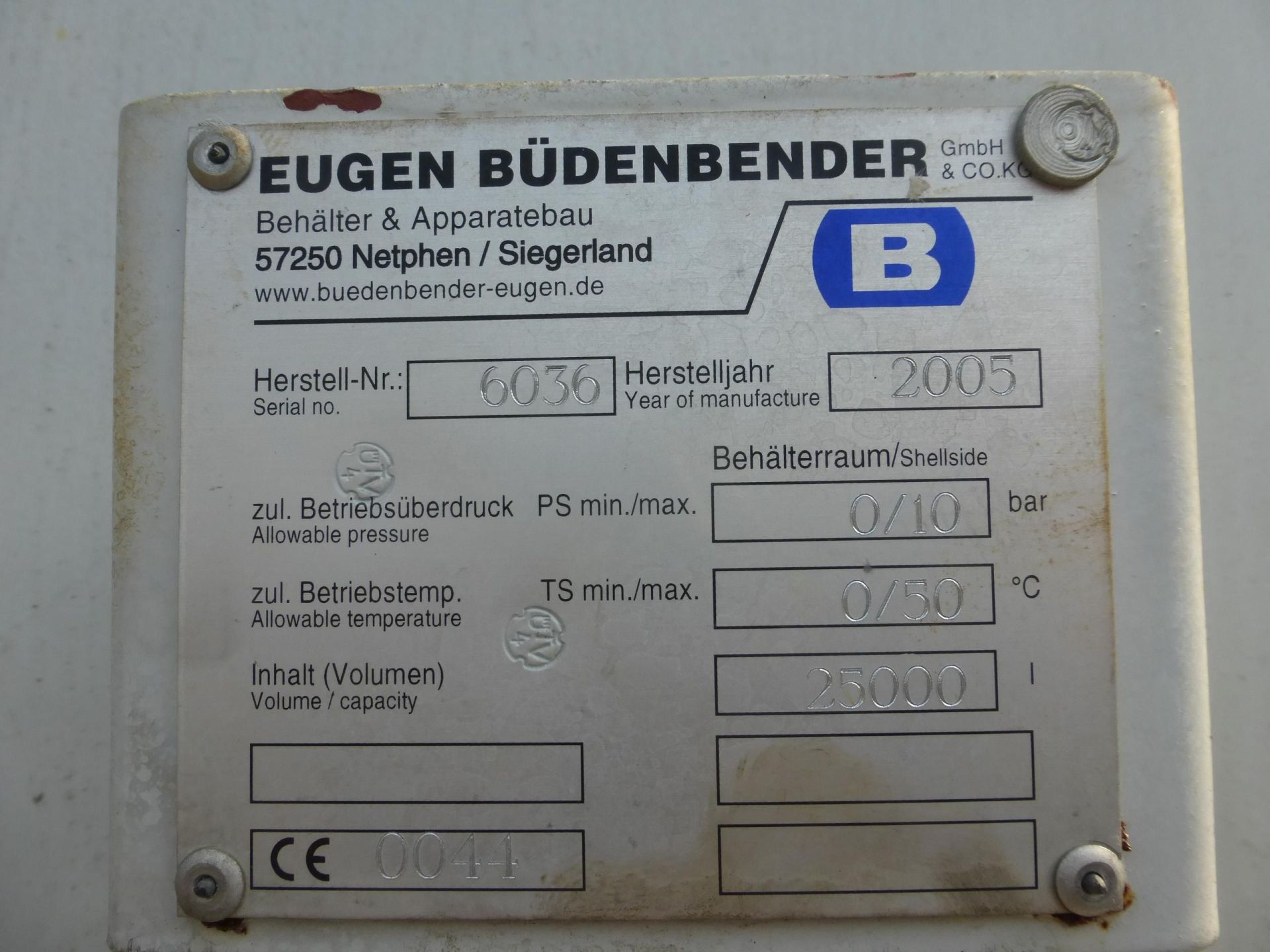 Druckbehälter aus Stahl, ehem. Druckluftbehälter (2)