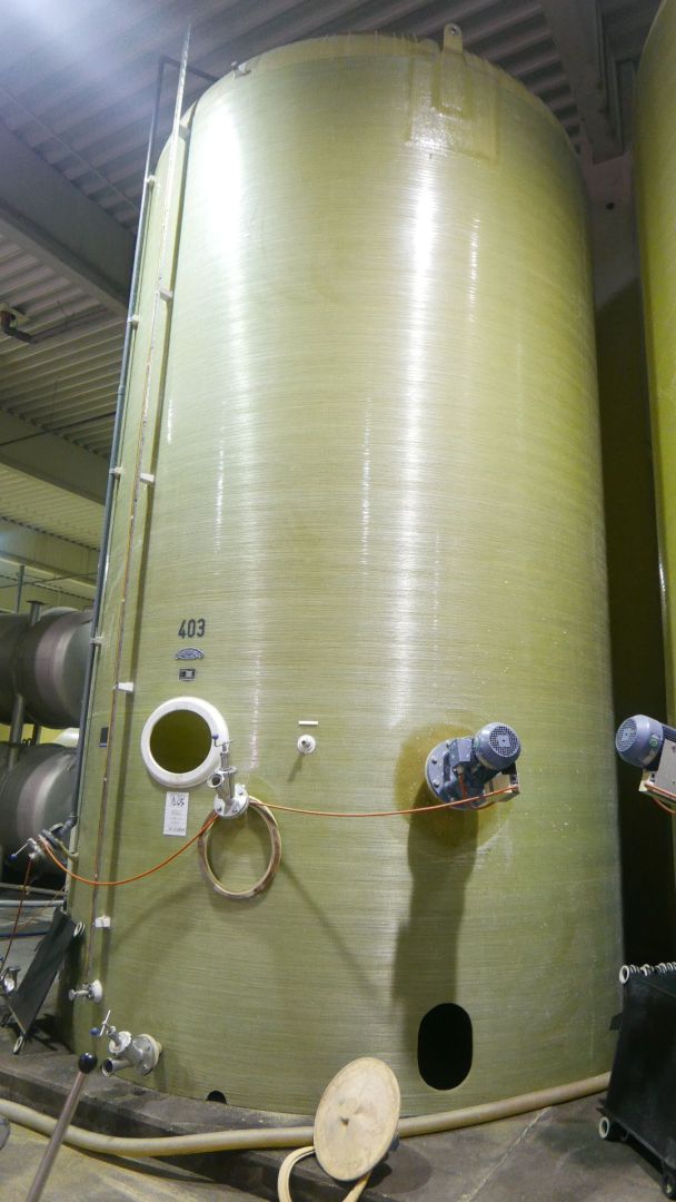 Rührwerksbehälter aus GFK, (fr. 16-00186GLE) (2)