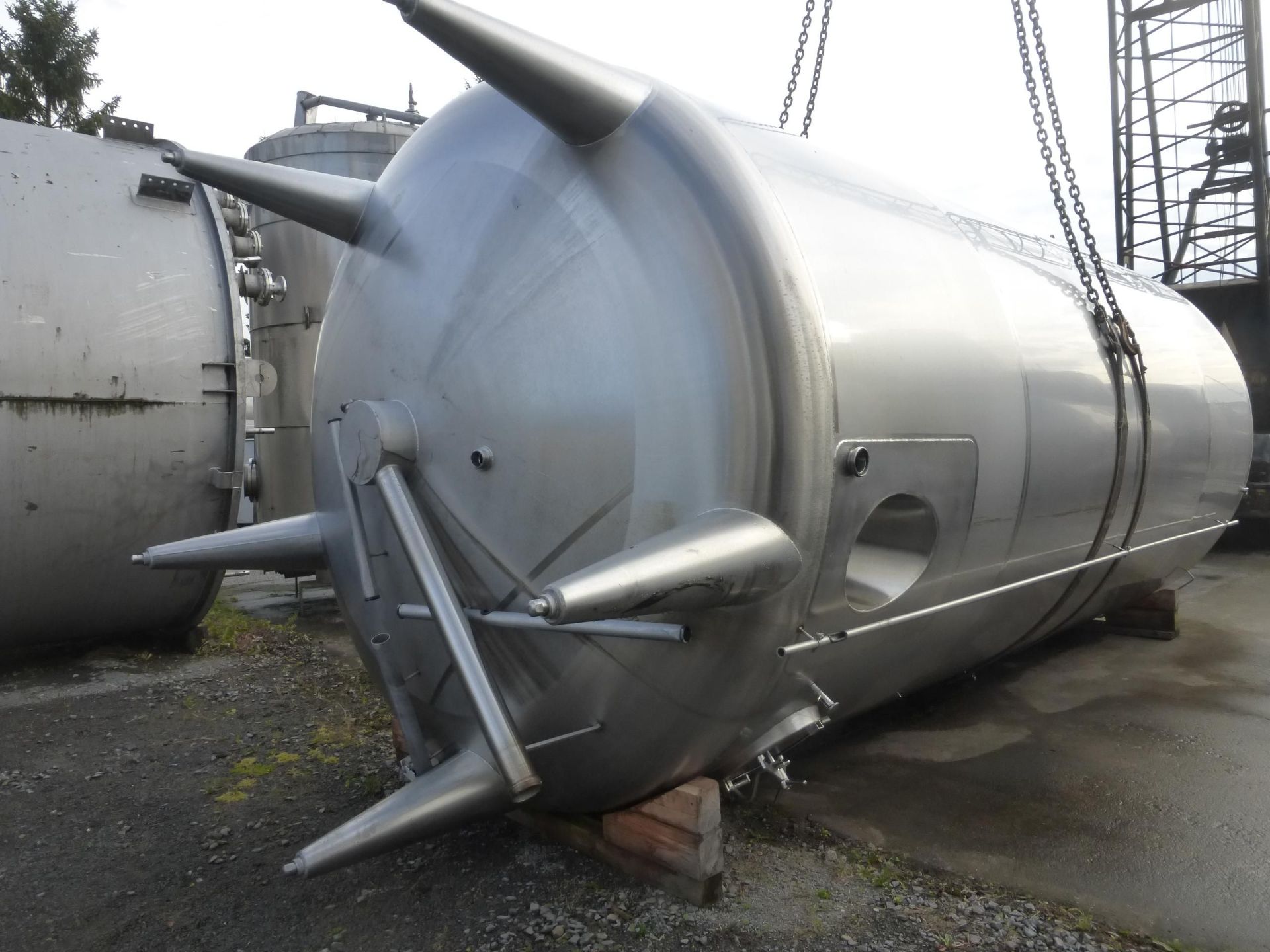 Rührwerkbehälter aus Edelstahl (V2A), WSt. 1.4301 (2)