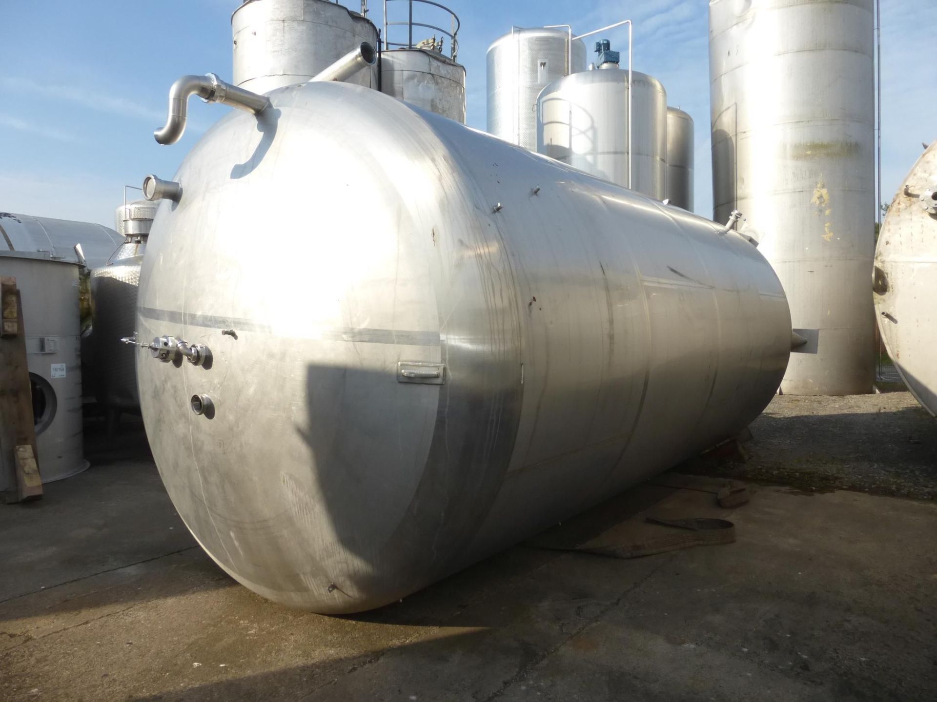 Lagerbehälter aus Edelstahl V2A Fruchtsaftbehälter (2)