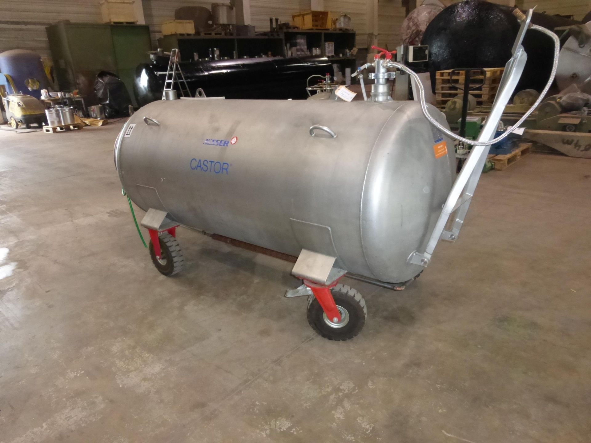 Druckbeh&auml;lter aus Edelstahl, Vakuum superisoliert (1)