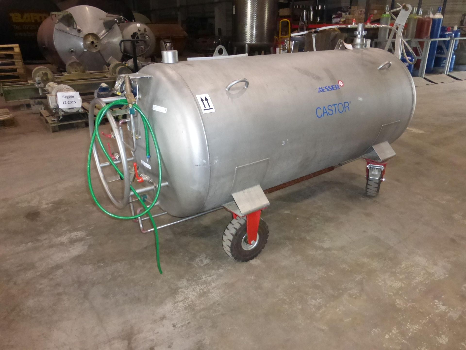 Druckbehälter aus Edelstahl, Vakuum superisoliert (2)