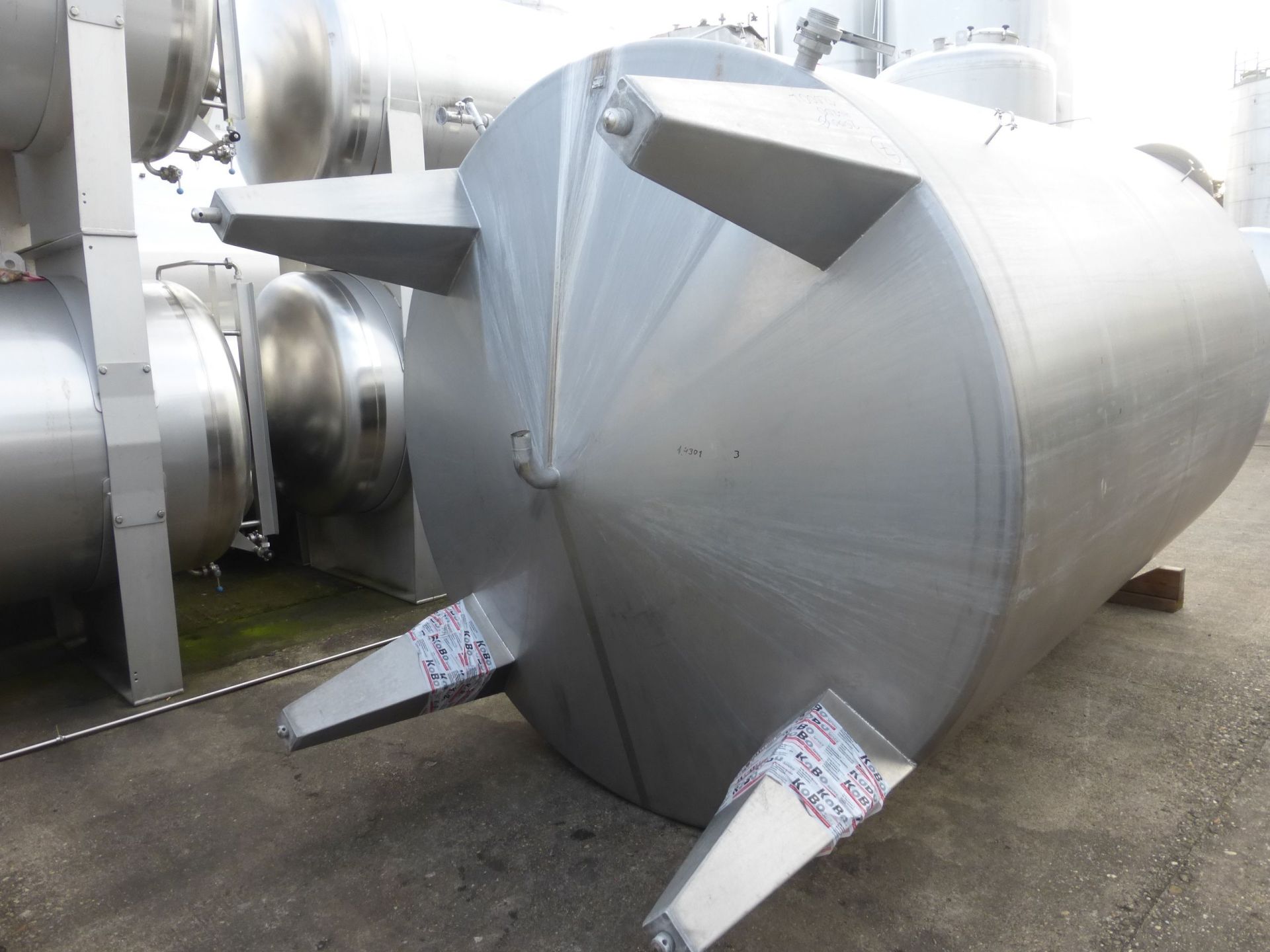 Lagerbehälter aus Edelstahl (V2A), WSt. 1.4301 (2)