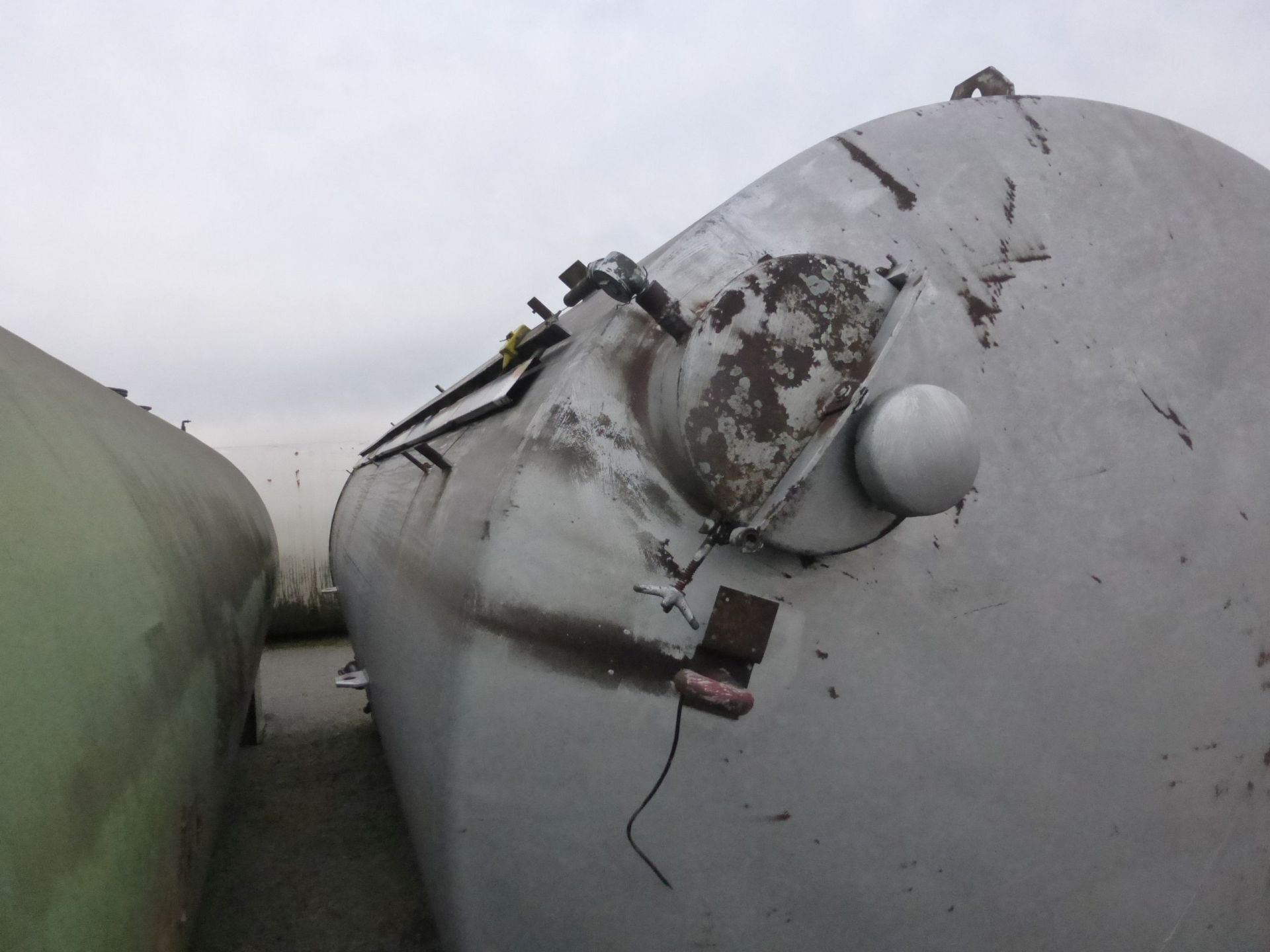 Lagerbehälter aus Stahl, Flachboden (3)