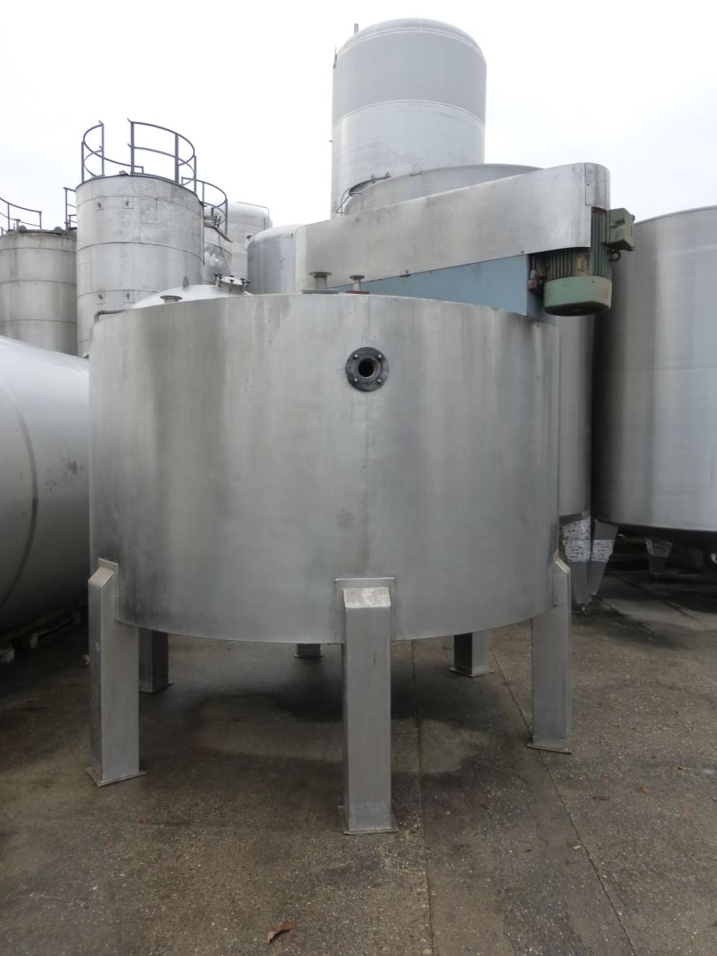 R&uuml;hrwerksbeh&auml;lter aus Edelstahl V2A, k&uuml;hl-/heizbar (1)