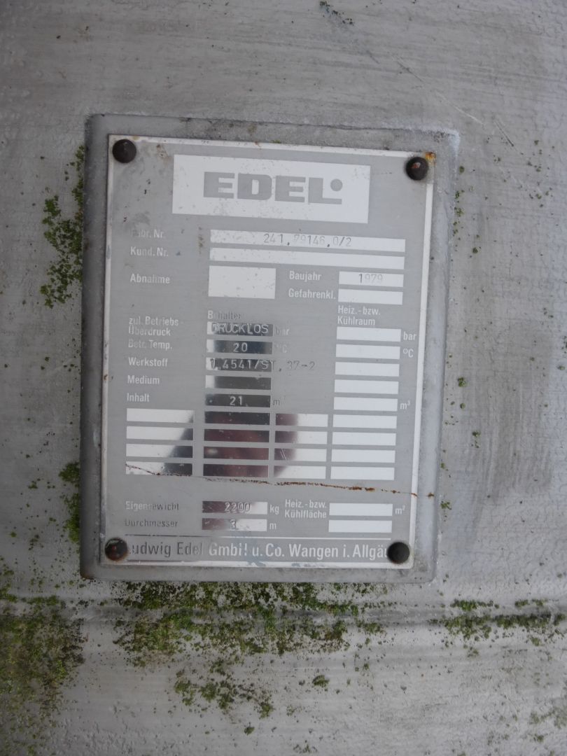 Lagerbehälter aus Edelstahl (V2A), WSt 1.4541 (4)