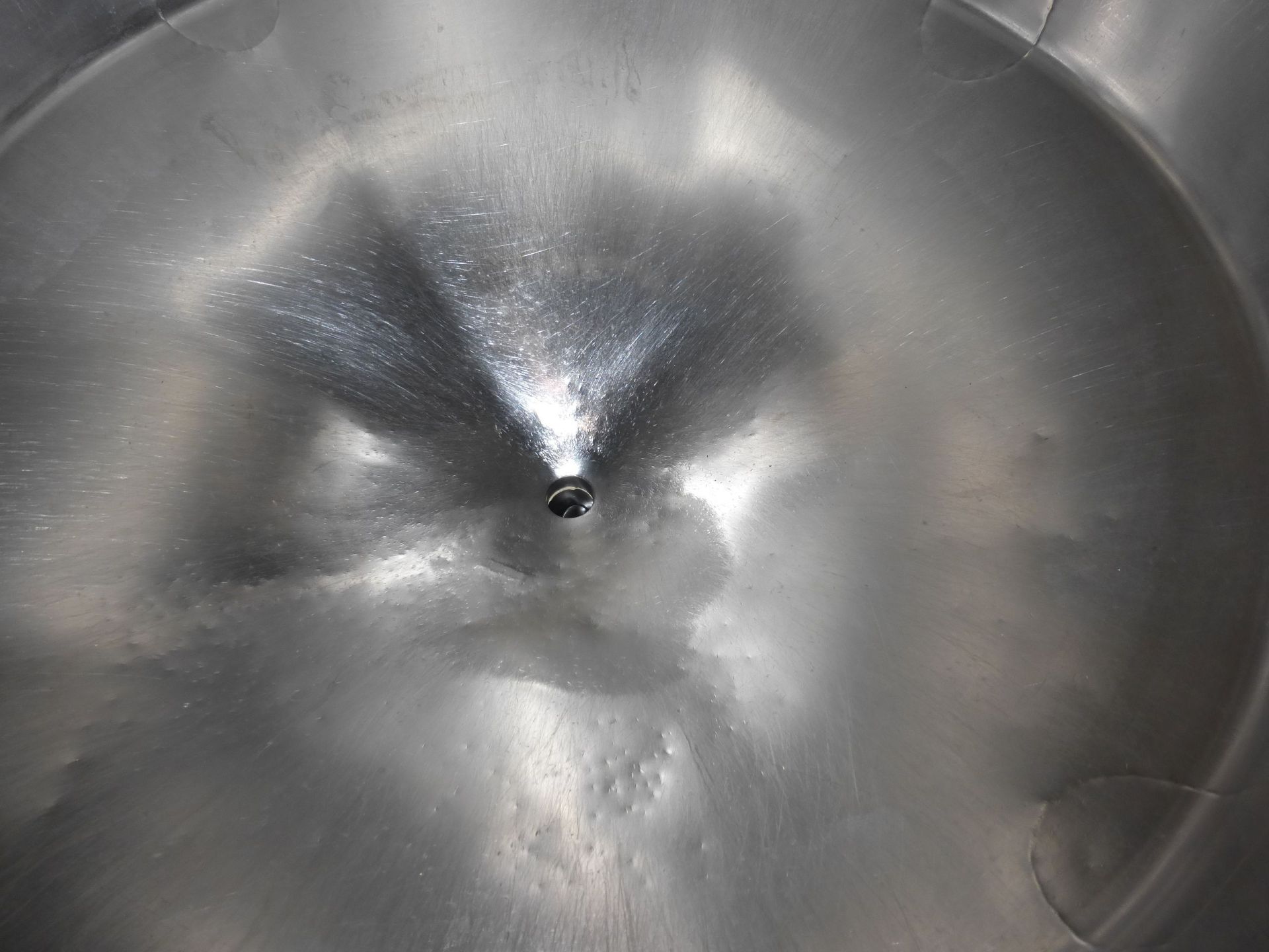 Lagerbehälter aus Edelstahl (V4A), auf 4 Rollen (2)