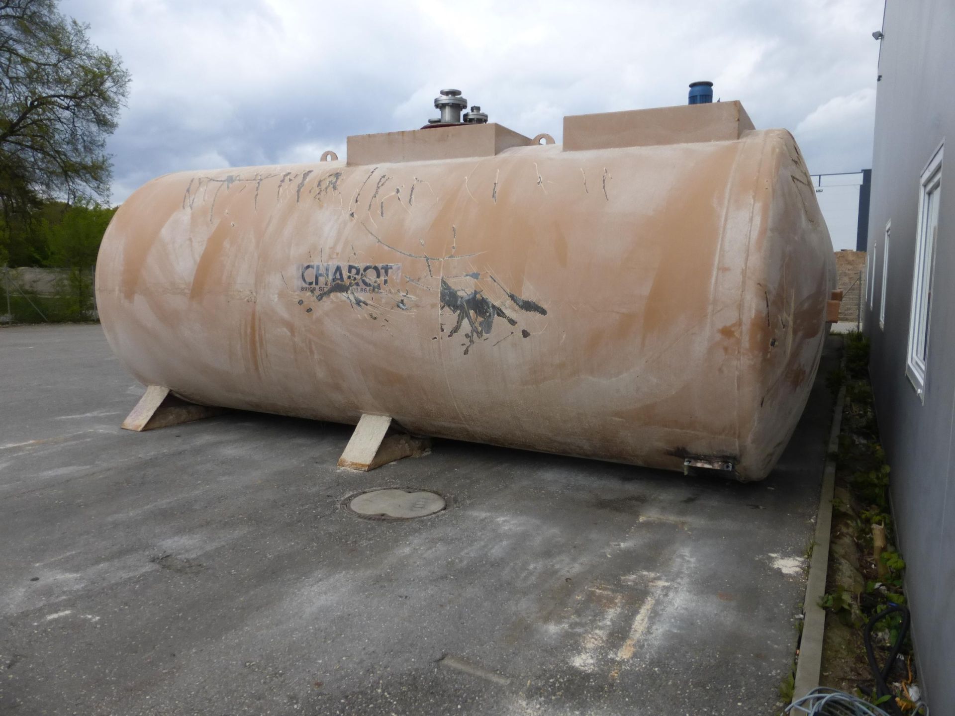 Lagertank aus Edelstahl (V4A), Stahl/Edelstahl (1)