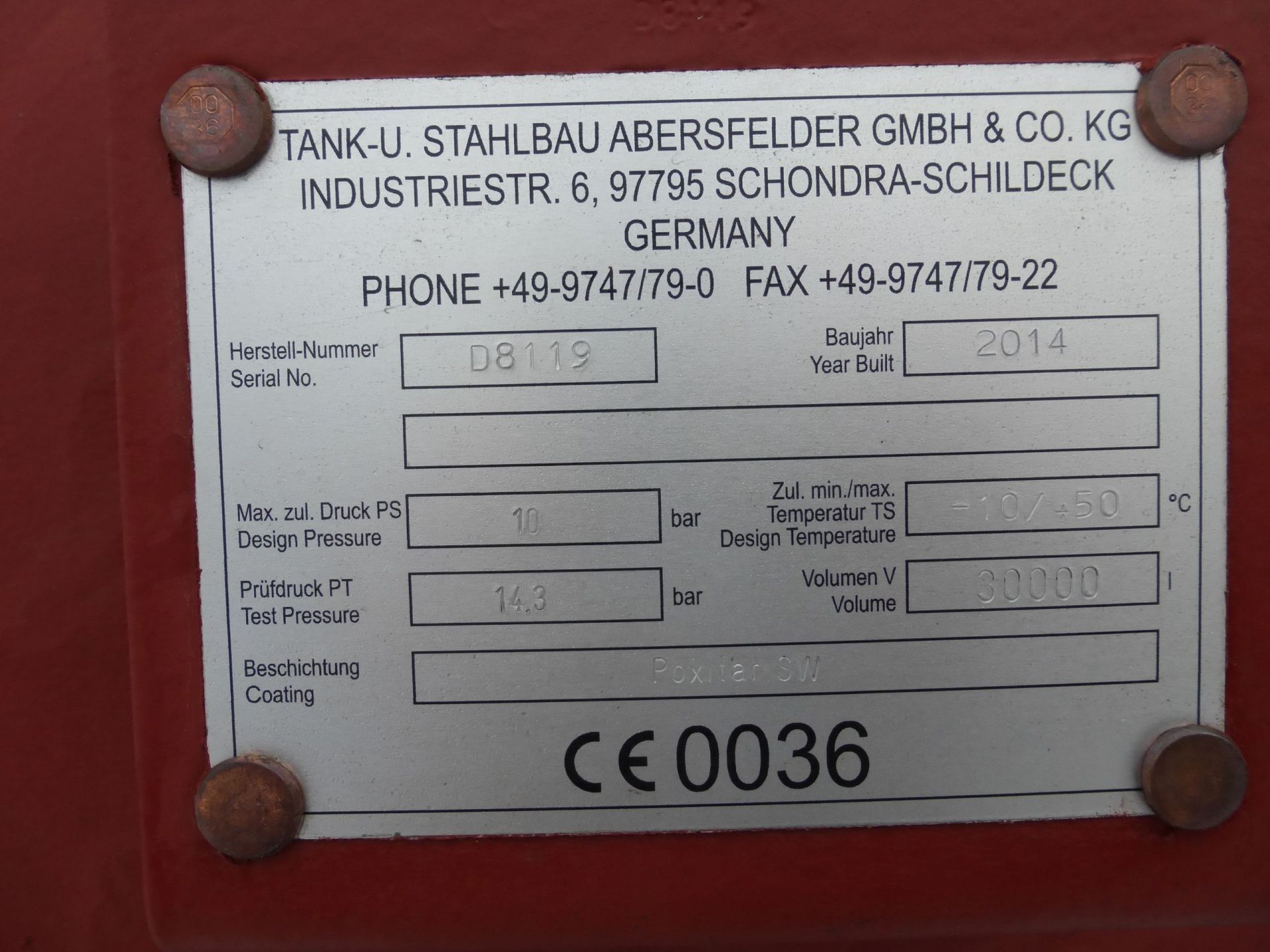 Druckbehälter aus Stahl, epoxidharzbeschichtet (3)