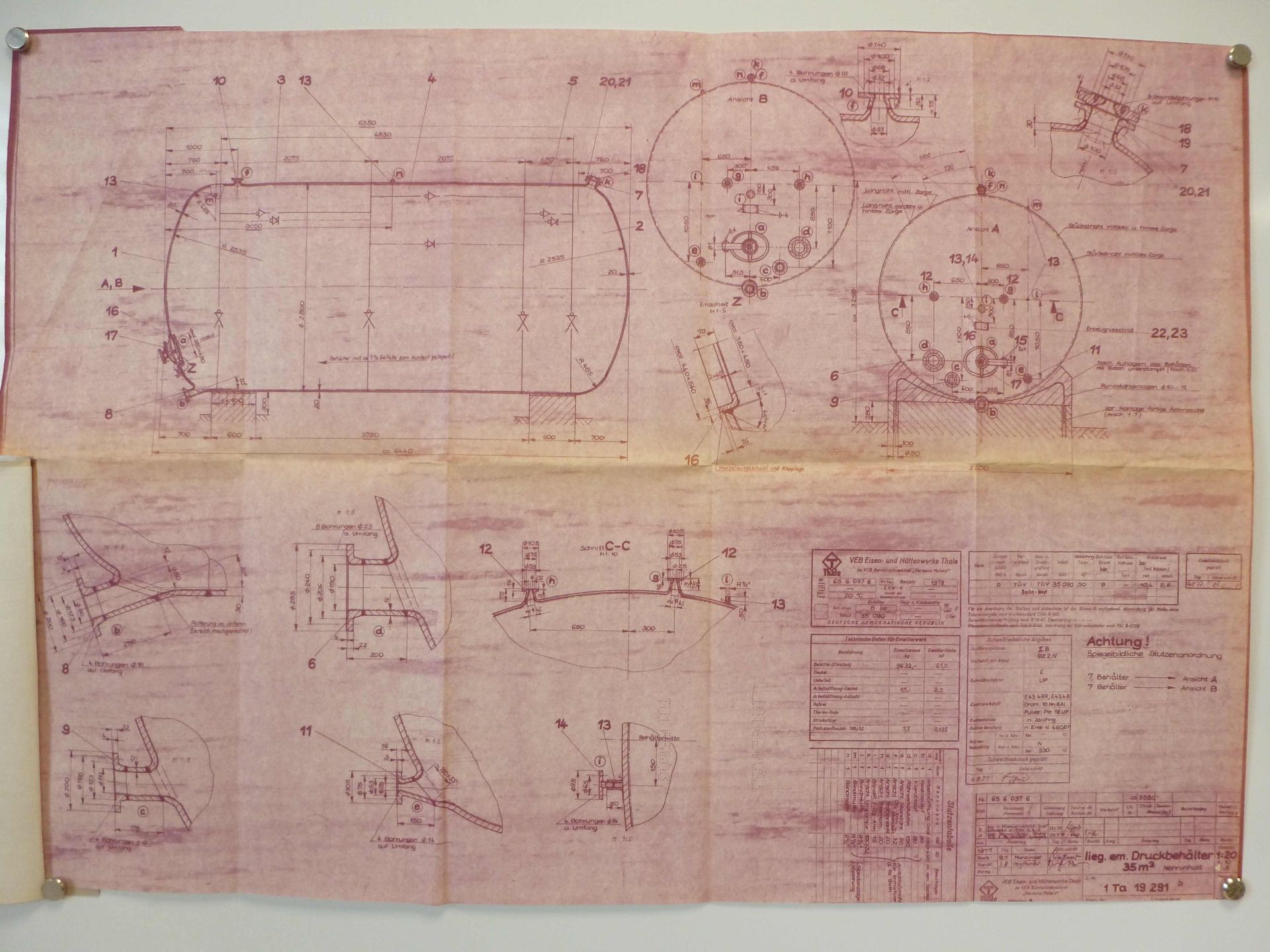 R&uuml;hrwerkbeh&auml;lter aus Stahl, Druck, emailliert (1)