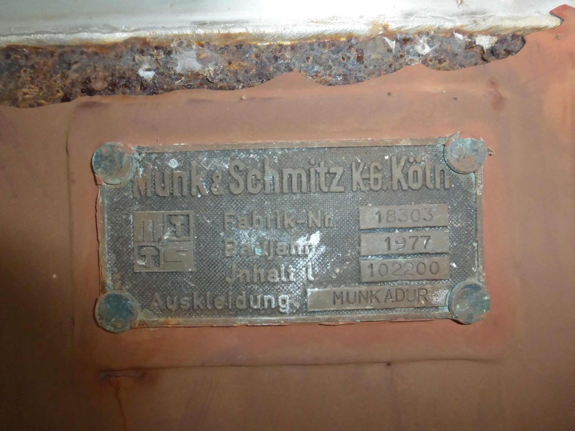 Lagerbehälter aus Stahl, auf 300mm hohen Lagersch. (5)