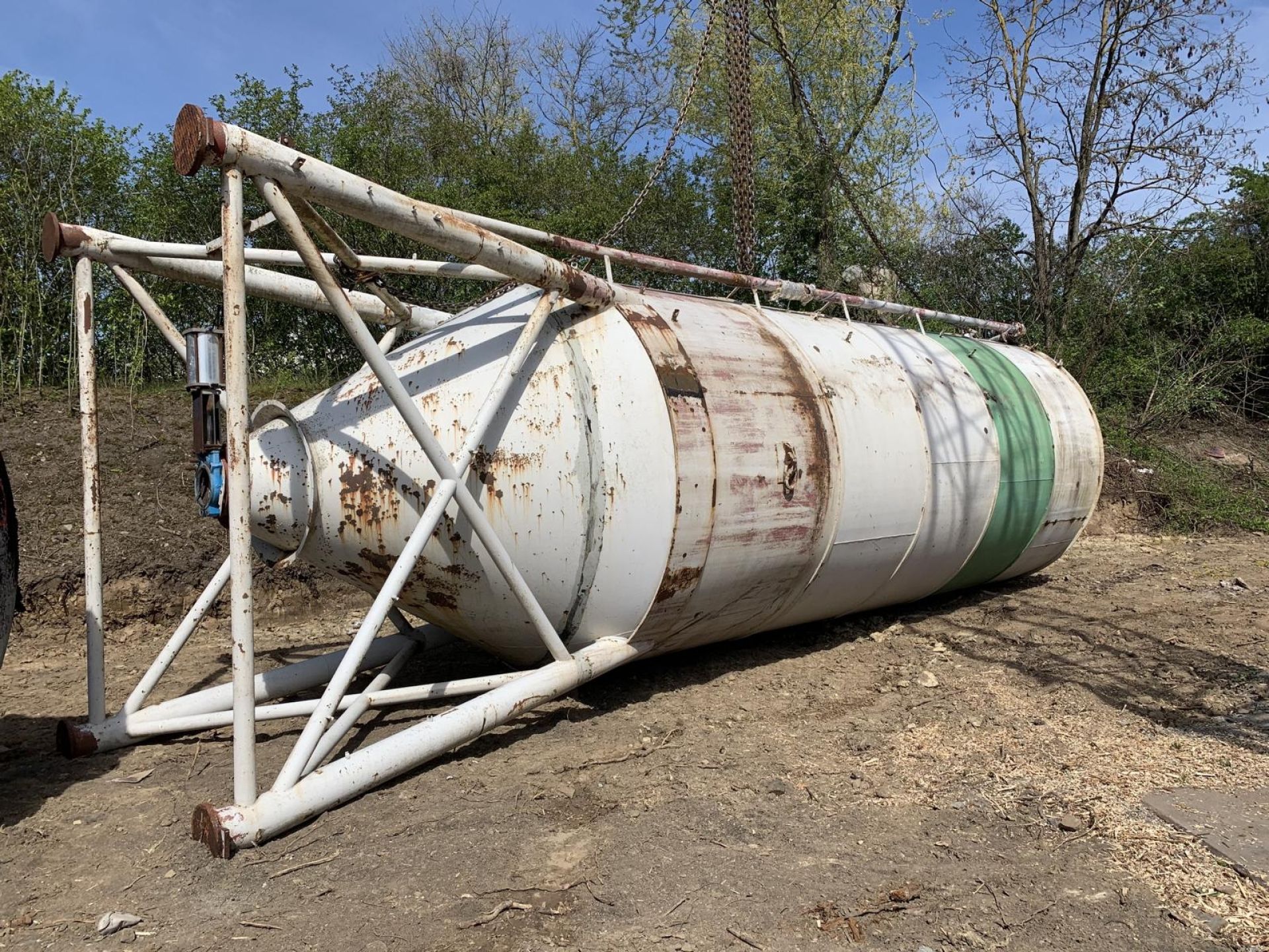 Lagersilo aus Stahl, beschichtet (1)