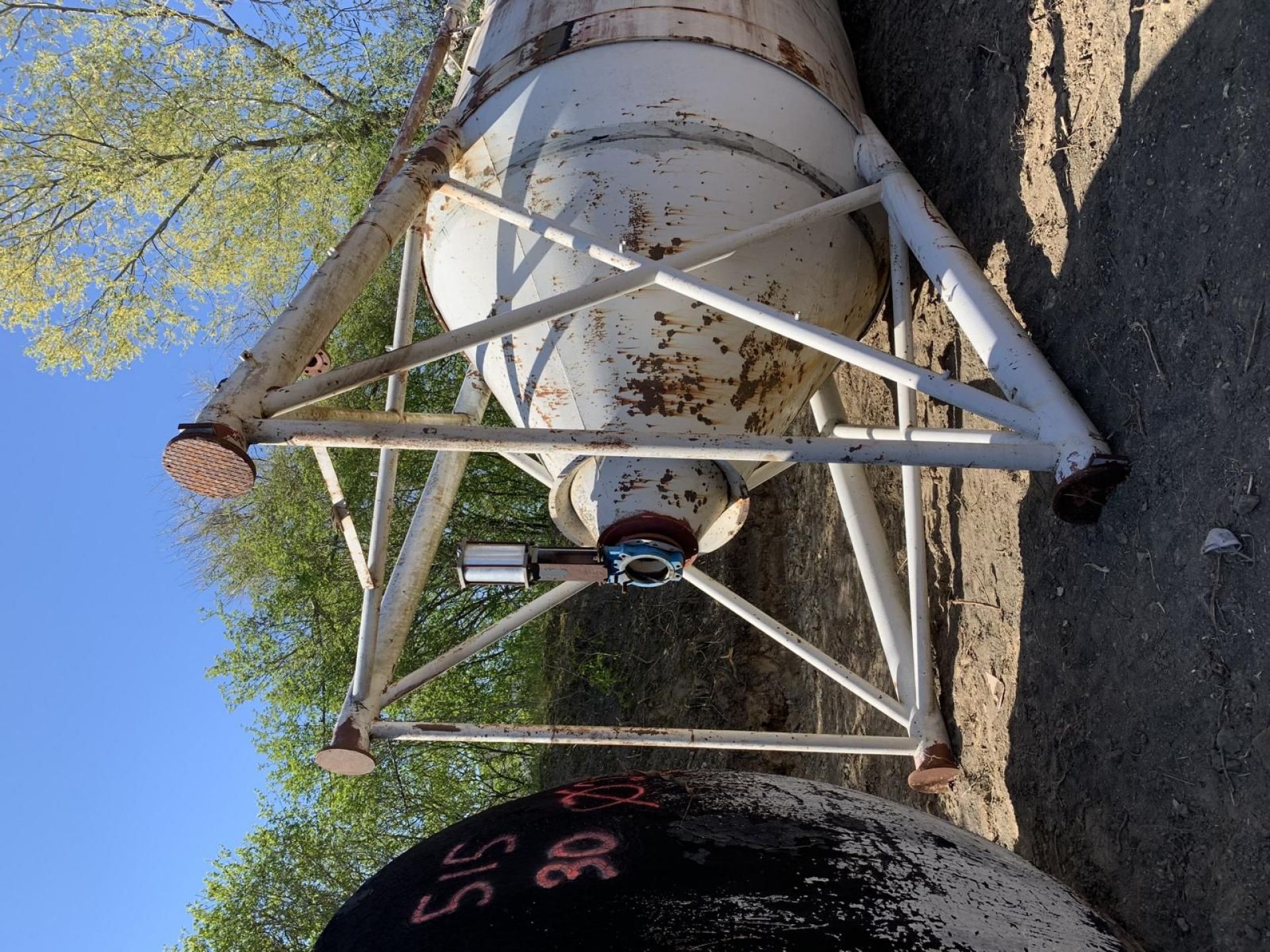 Lagersilo aus Stahl, beschichtet (3)