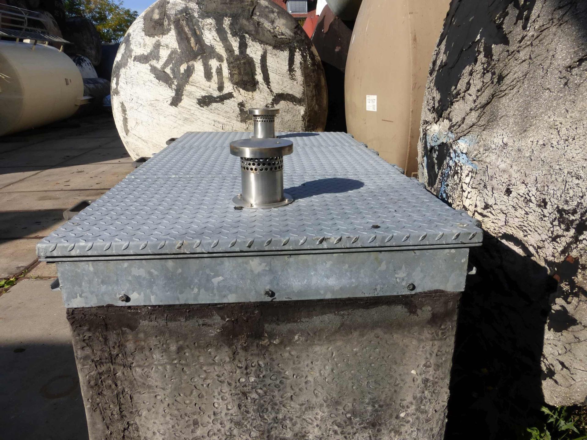 Druckbehälter aus Stahl, unterirdisch liegend (2)