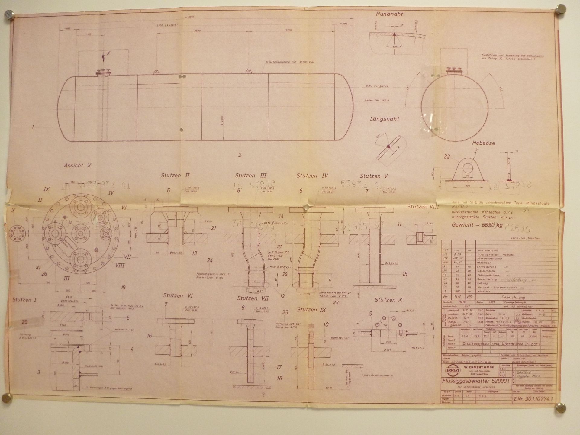 Druckbehälter aus Stahl, unterirdisch liegend (5)