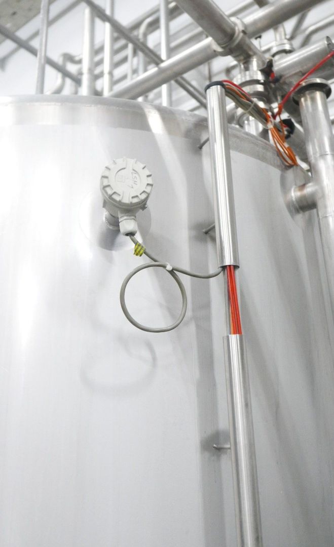 Lagerbehälter aus Edelstahl (V2A), Lauge CIP (2)