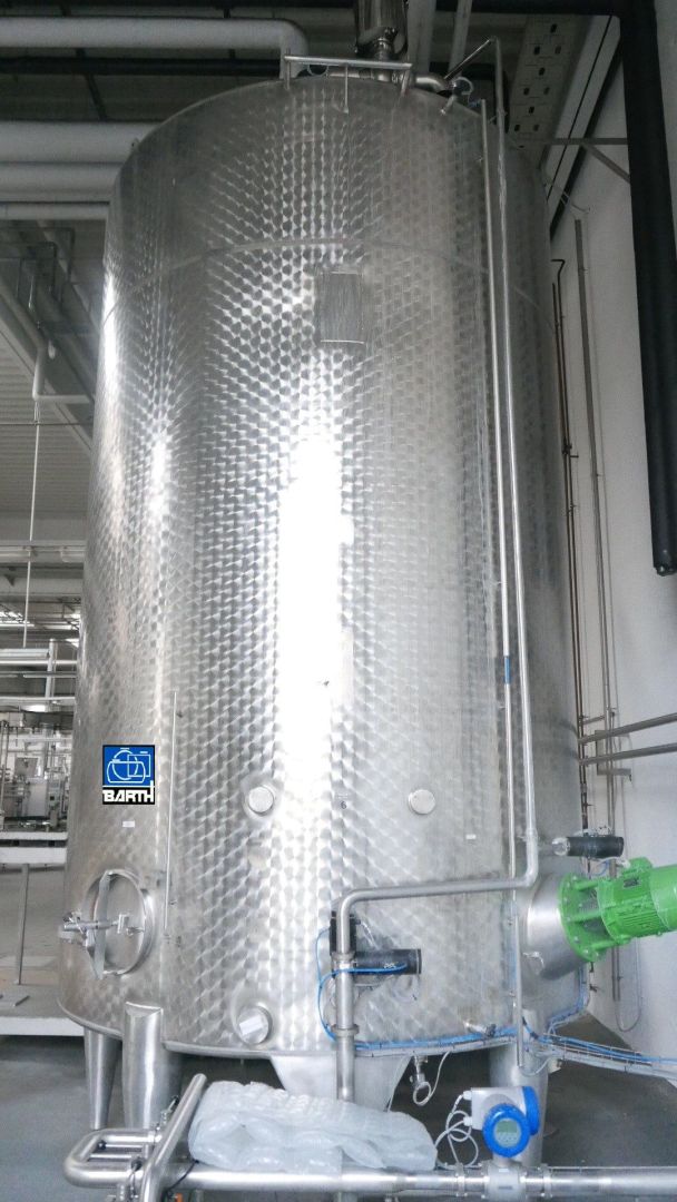 Rührwerkbehälter aus Edelstahl (V2A), stehend (2)