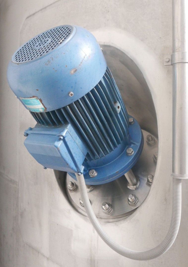 Rührwerkbehälter aus Edelstahl (V2A), ehem. KZE (4)
