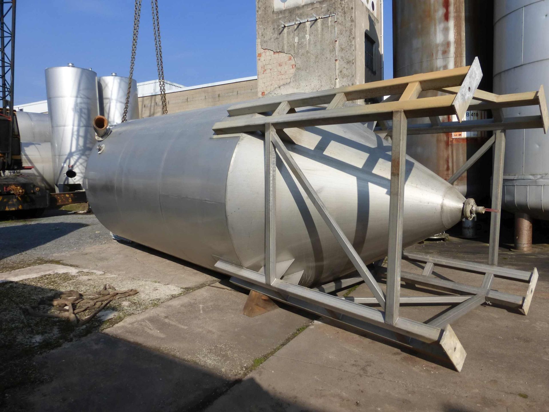 Filterbeh&auml;lter aus Edelstahl (V2A), Sandfilter (1)