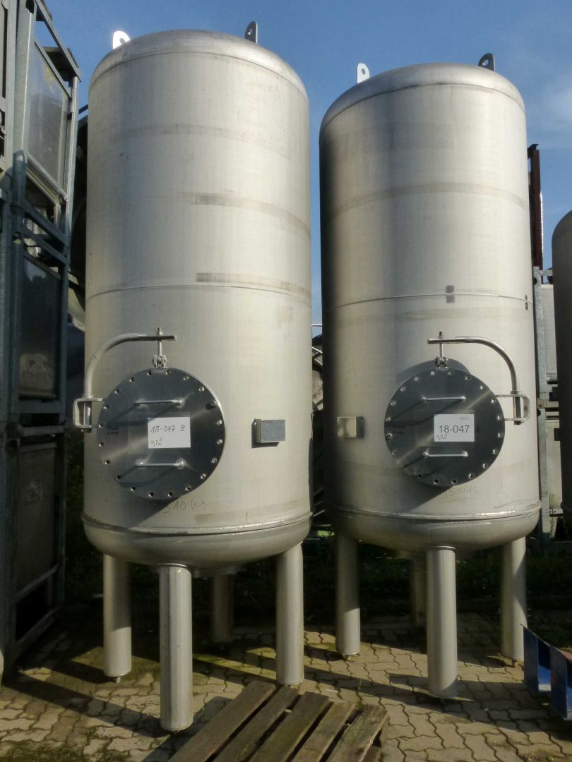 Filterbeh&auml;lter aus Edelstahl (V4A), WSt. 1.4401 (1)