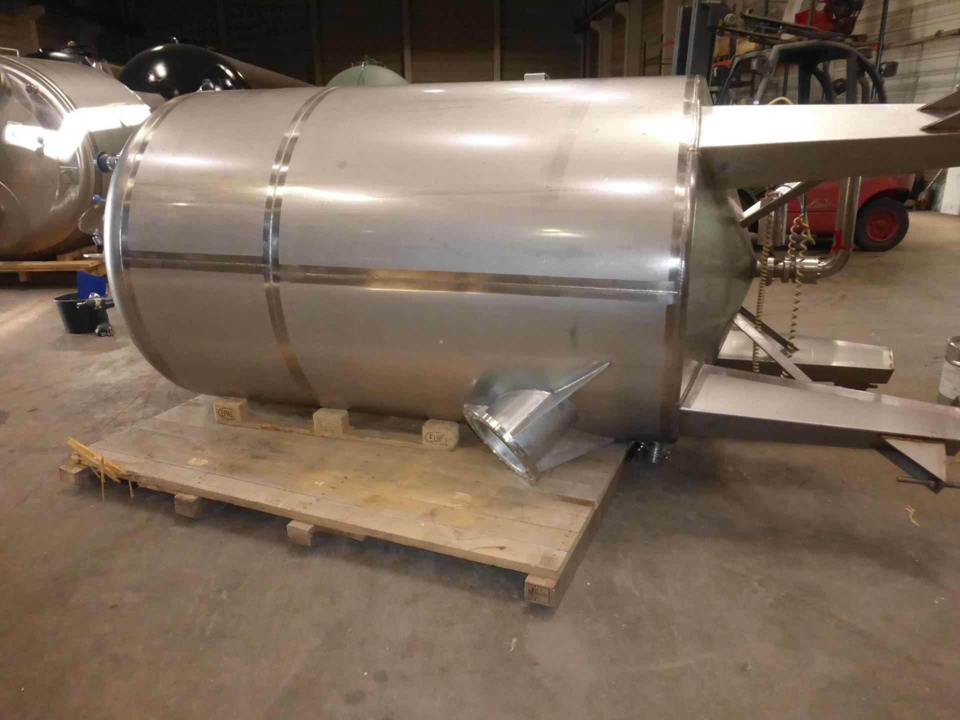 Rührwerkbehälter aus Edelstahl (V4A), WSt 1.4571 (3)