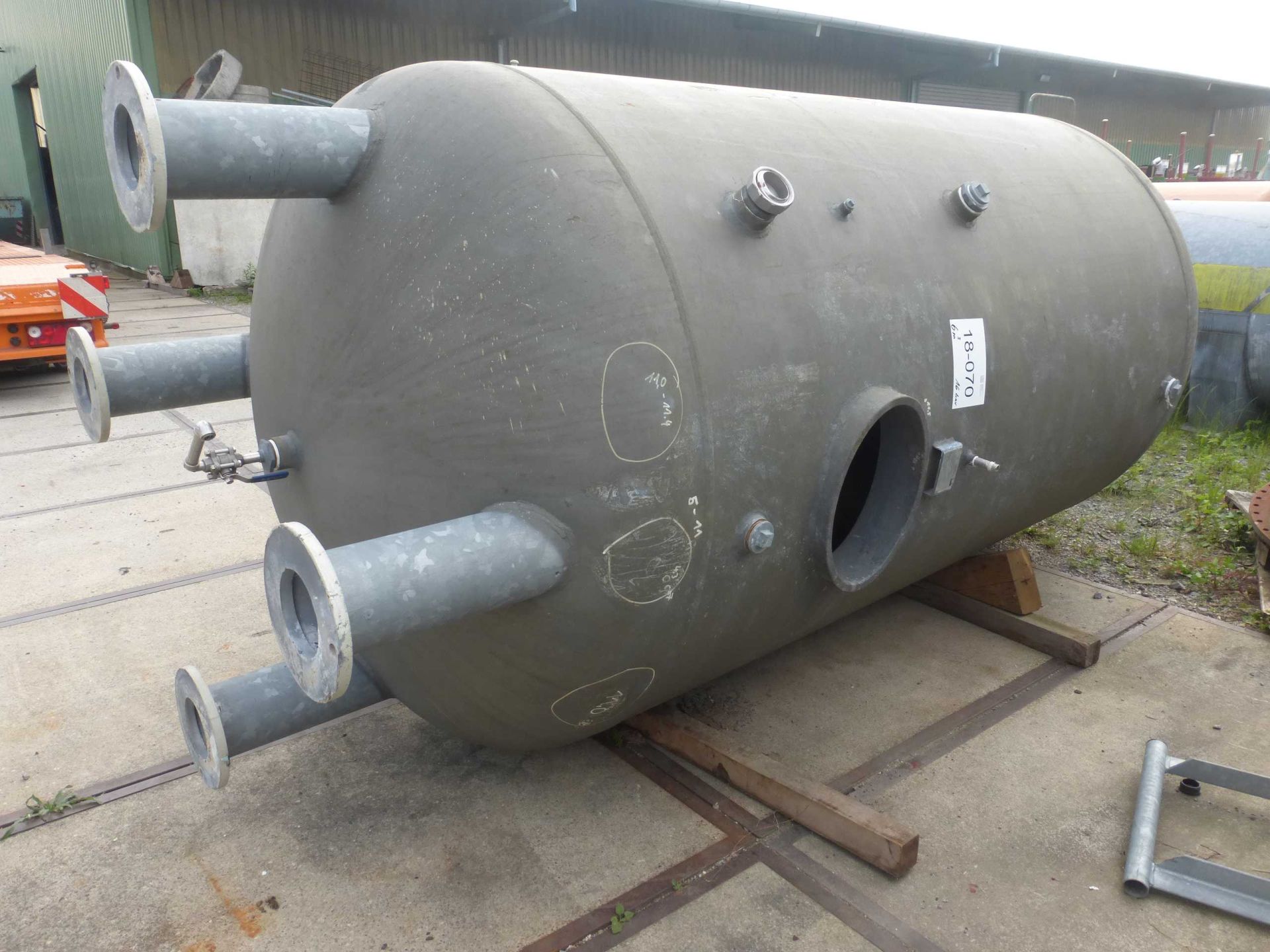 Druckluftbeh&auml;lter, Stahl verzinkt (1)