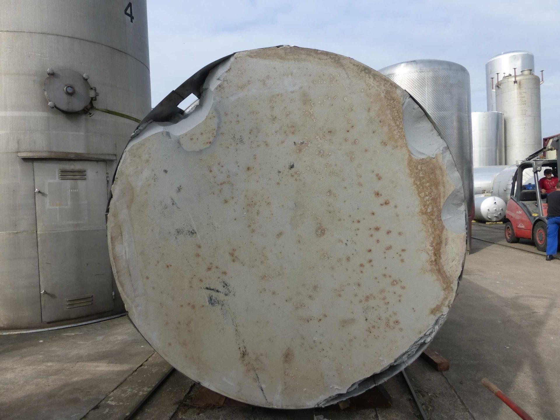 Rührwerkbehälter aus Edelstahl (V2A), WSt. 1.4301 (3)