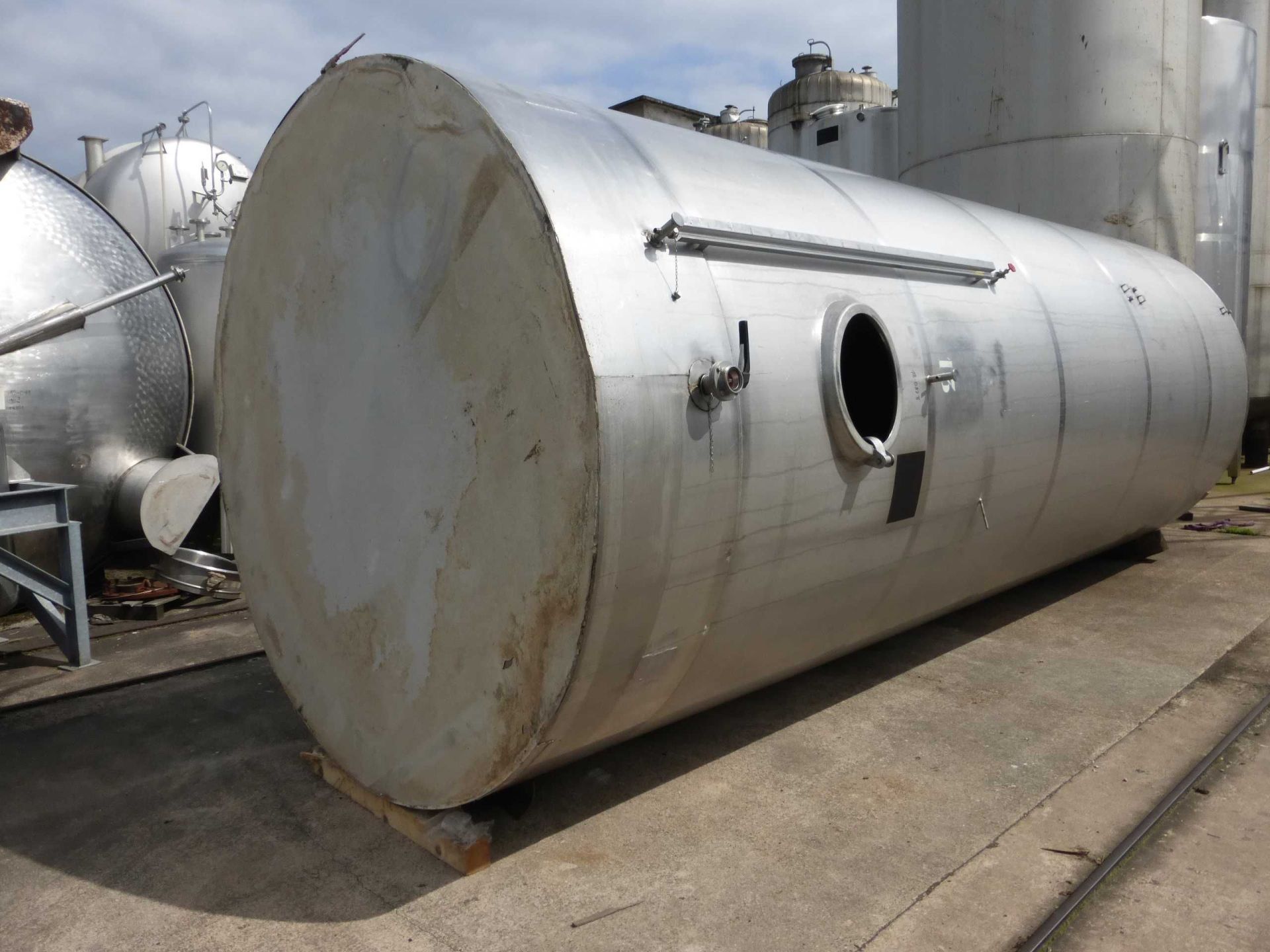 Lagerbehälter aus Edelstahl (V2A), WSt. 1.4301 (4)