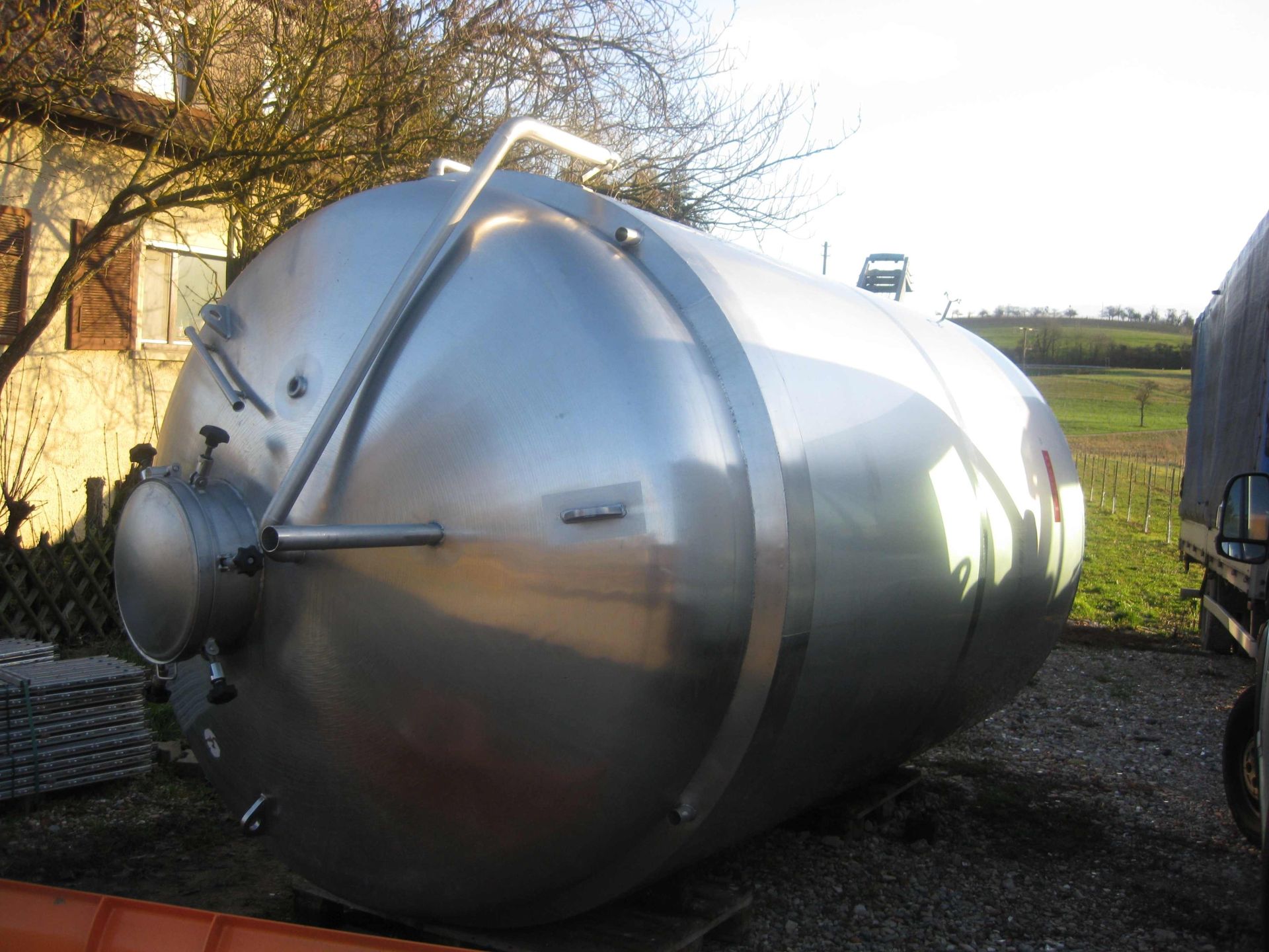 Druckbeh&auml;lter aus Edelstahl (Steriltank) (1)