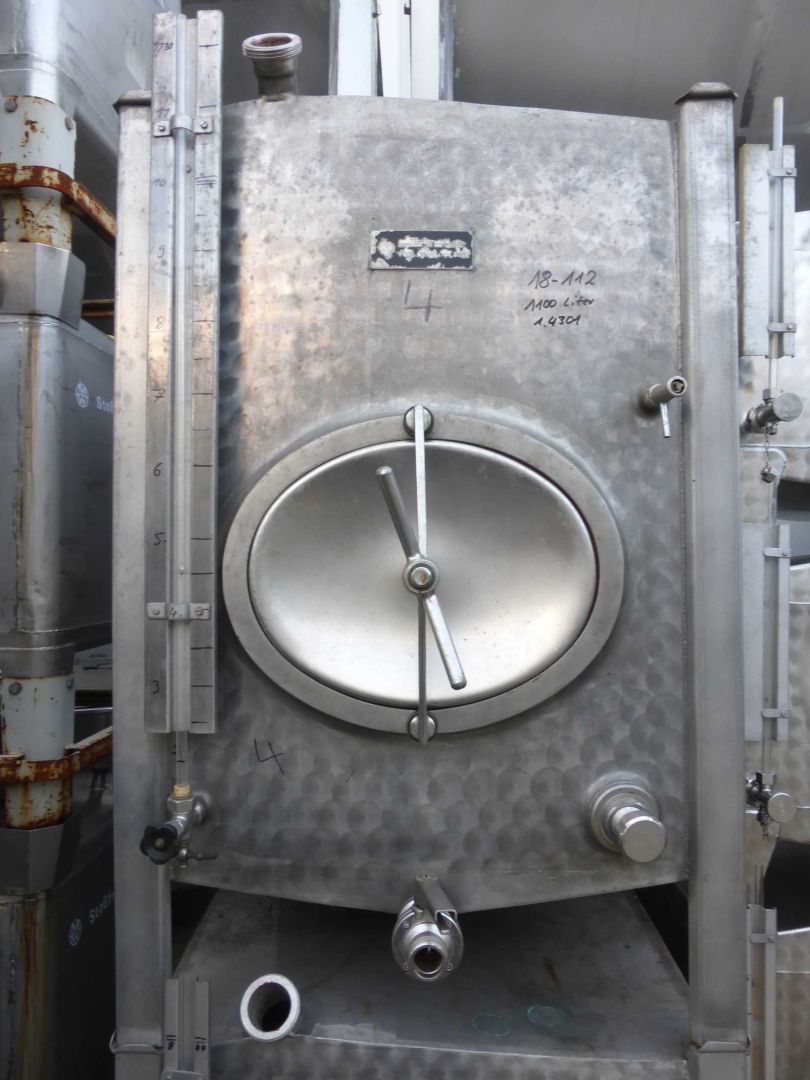 Edelstahlbeh&auml;lter aus V2A, WSt 1.4301 (1)