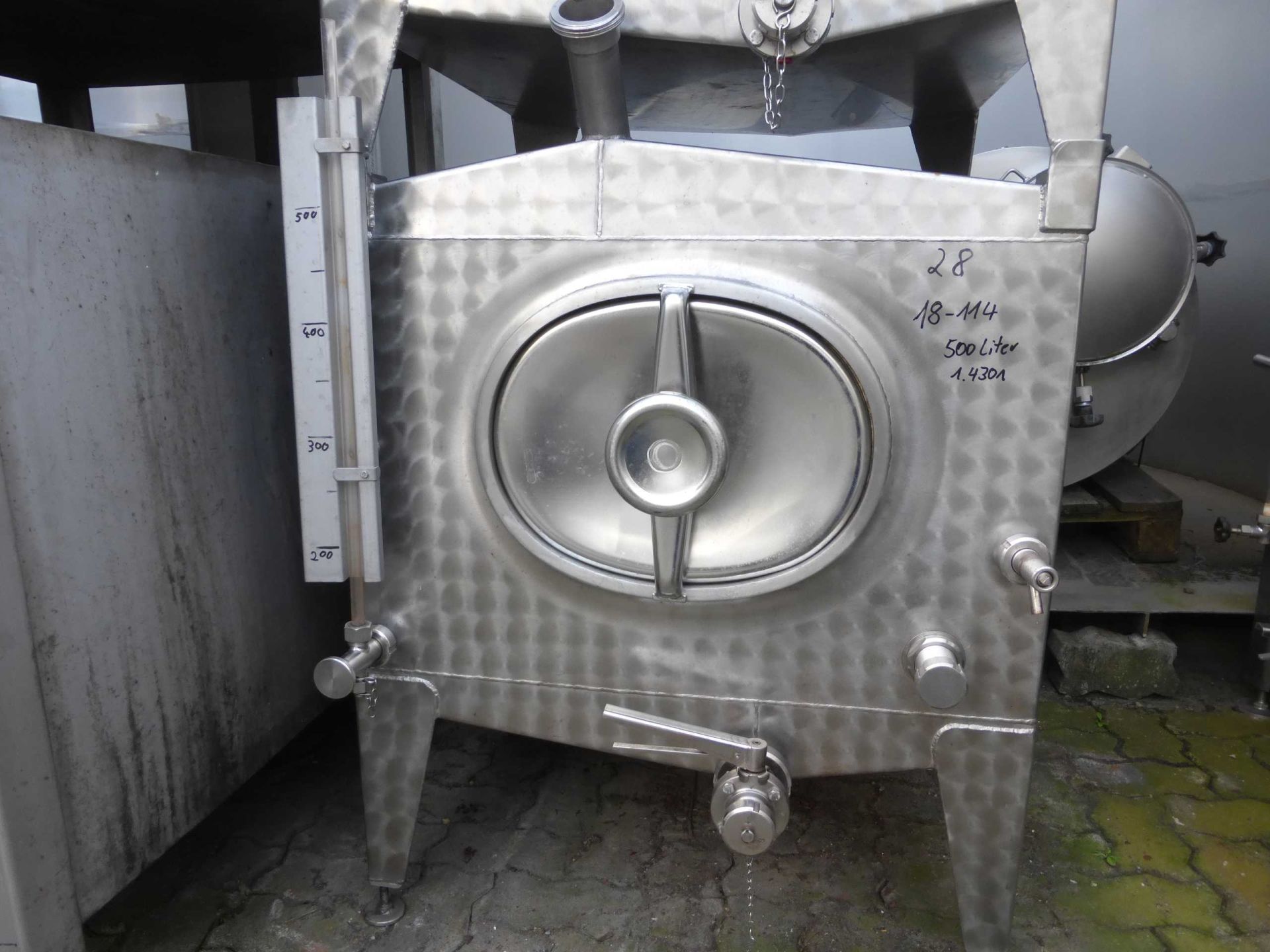 Lagerbeh&auml;lter aus Edelstahl (V2A), WSt 1.4301 (1)