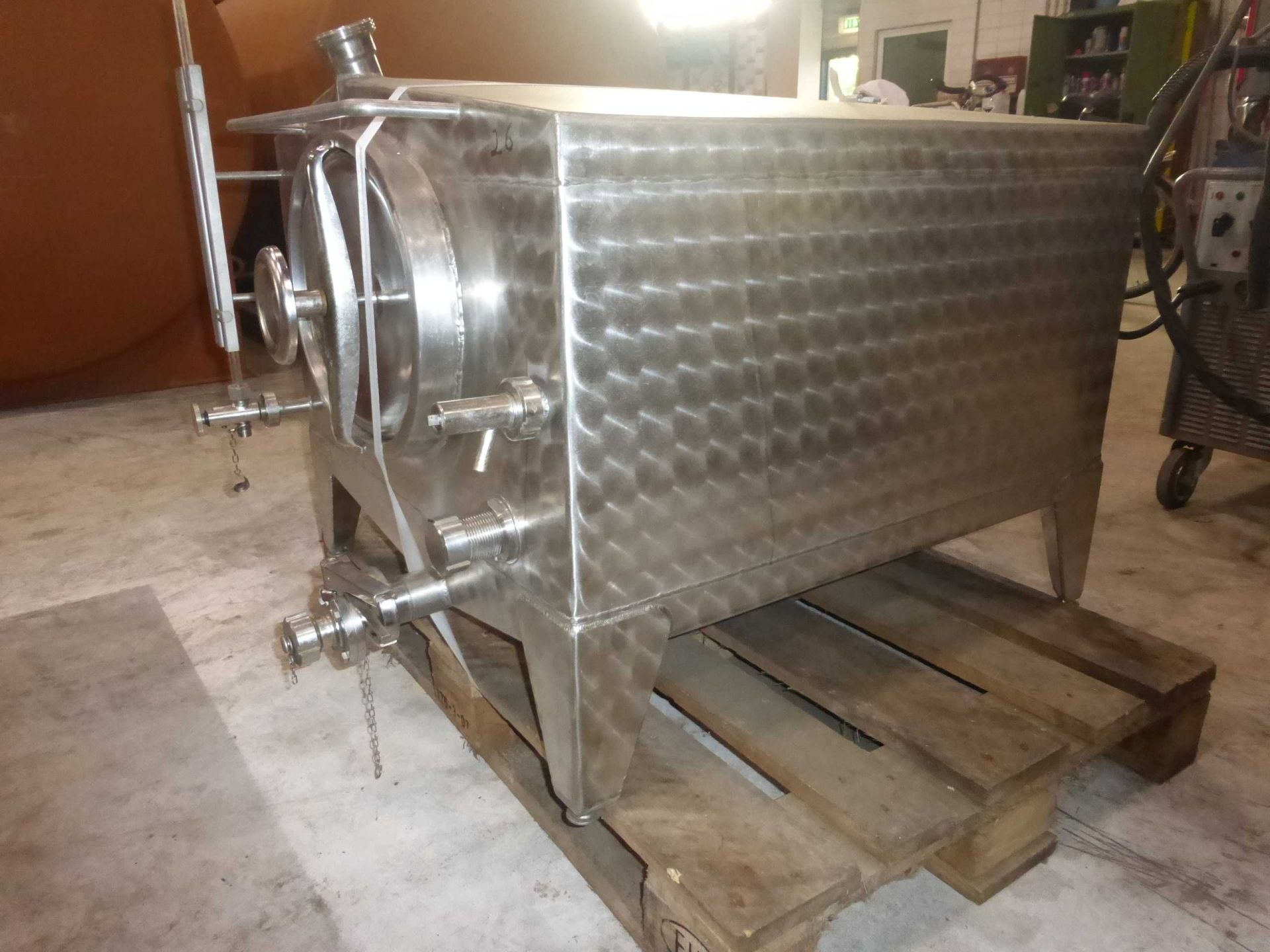 Lagerbehälter aus Edelstahl (V2A), WSt 1.4301 (2)