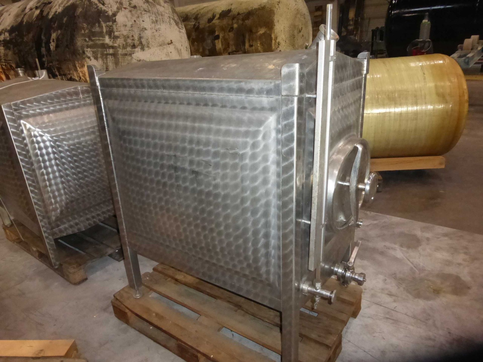 Lagerbehälter aus Edelstahl (V2A), WSt 1.4301 (2)