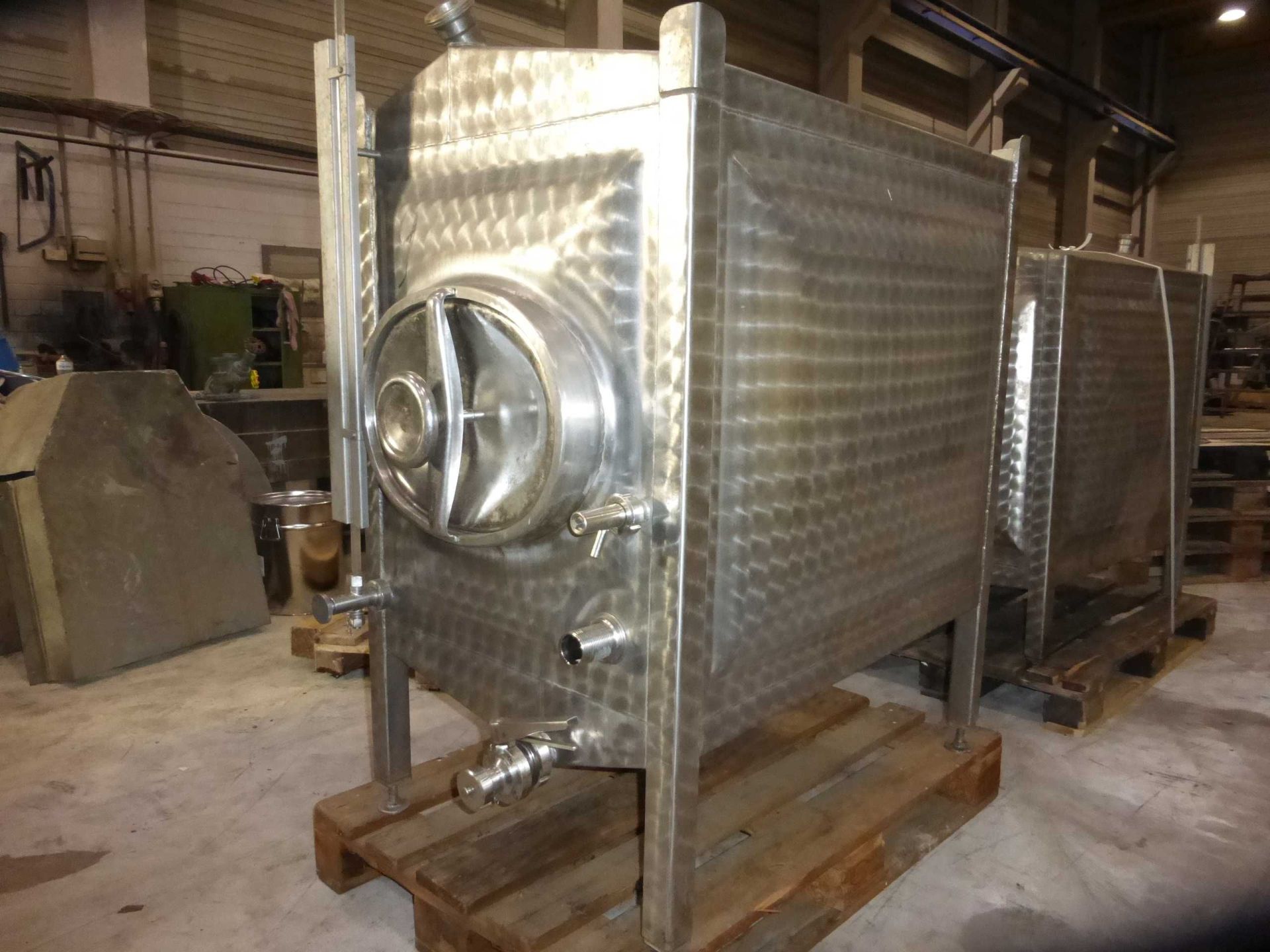 Lagerbehälter aus Edelstahl (V2A), WSt 1.4301 (3)