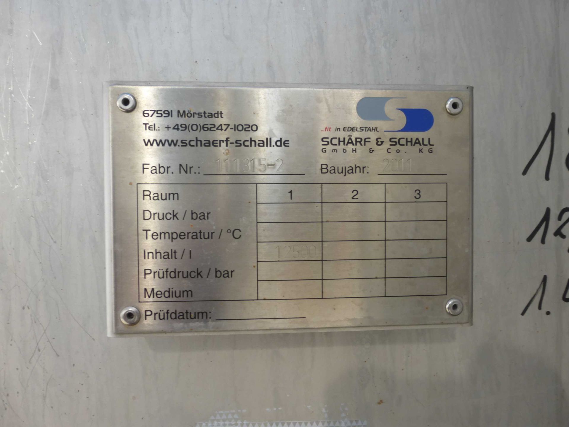 Lagerbeh&auml;lter aus Edelstahl (V2A), stehend (1)