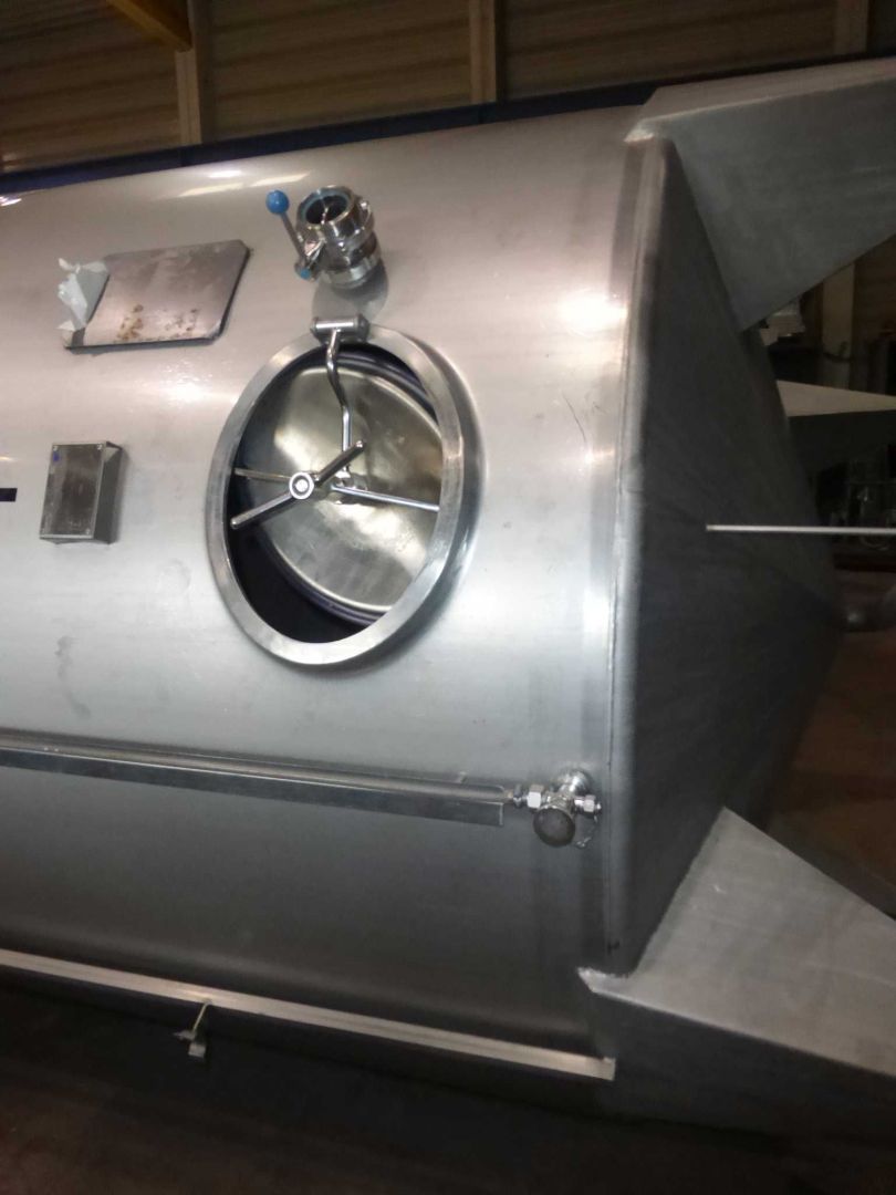 Lagerbehälter aus Edelstahl (V2A), stehend (3)