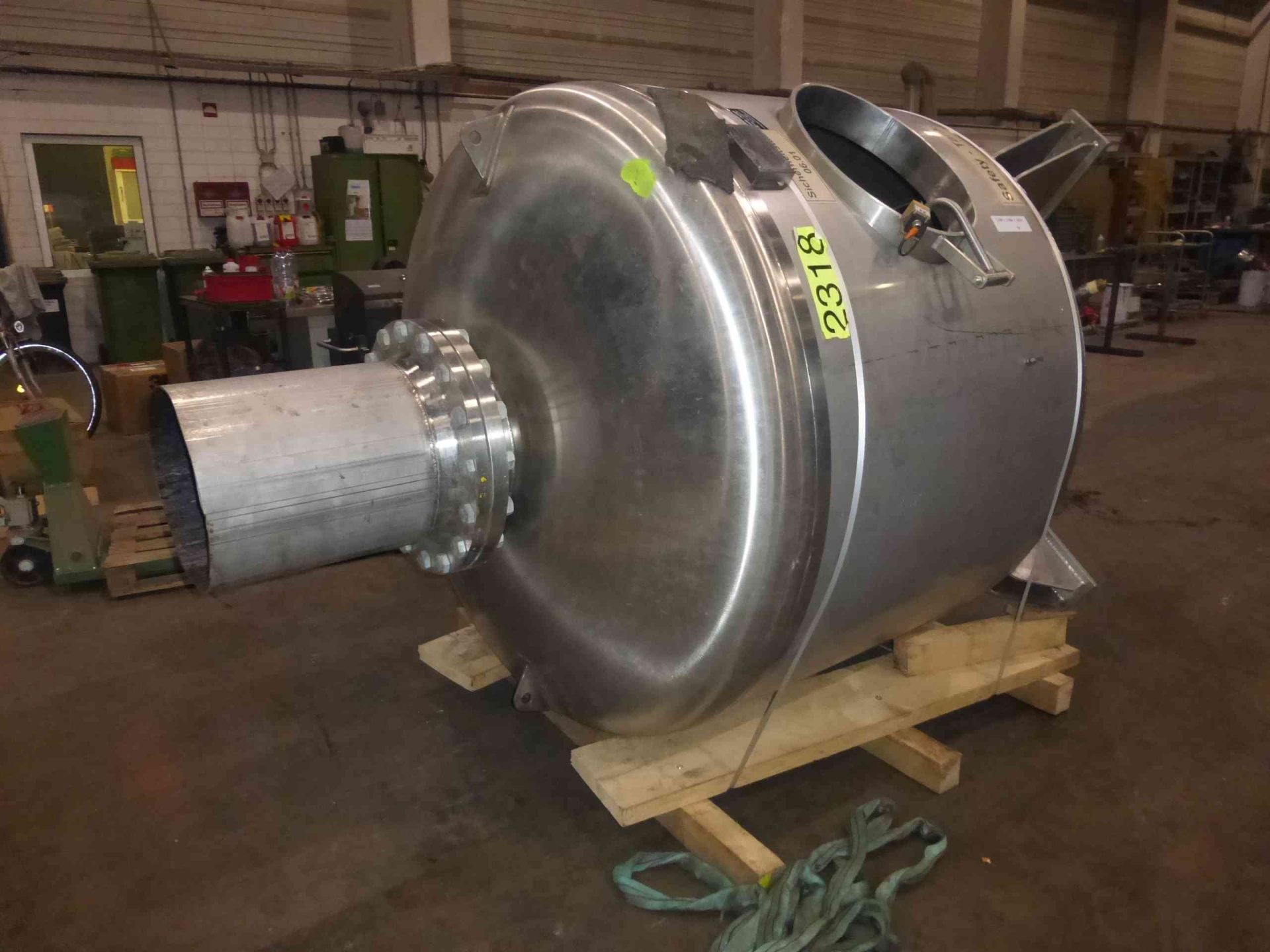 Lagerbehälter aus Edelstahl (V4A), WSt. 1.4571 (2)